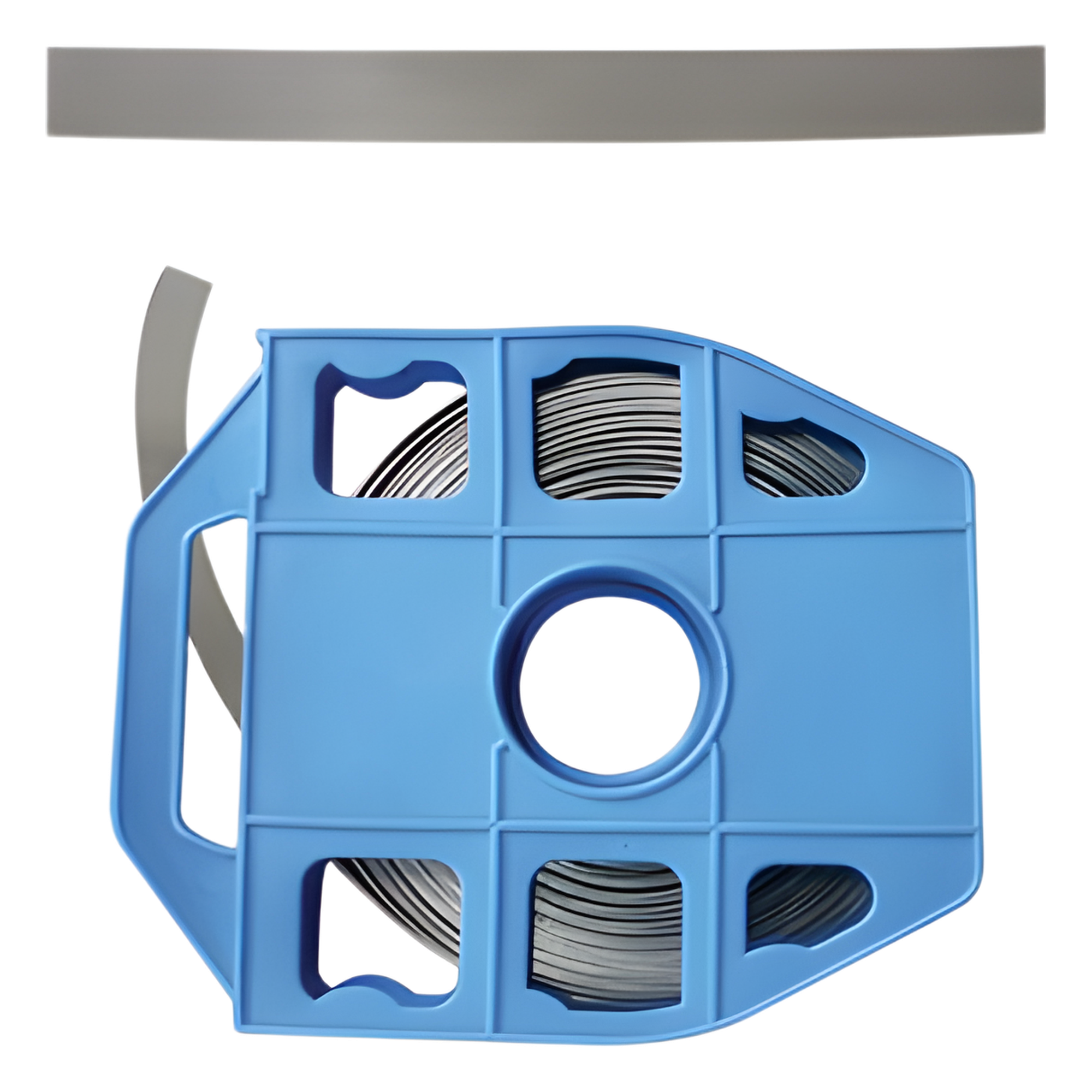 Fleje de acero inoxidable / 0.30 x 19mm / 30.5 m (100 ft) / SS304 / Con despachador — THORSMAN · SKU TH-F-34