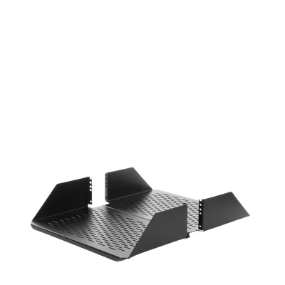 Charola Para Soportar Equipos en Rack de 19in, Ventilada, Frontal y Posterior, Capacidad de 136 Kg, 3UR