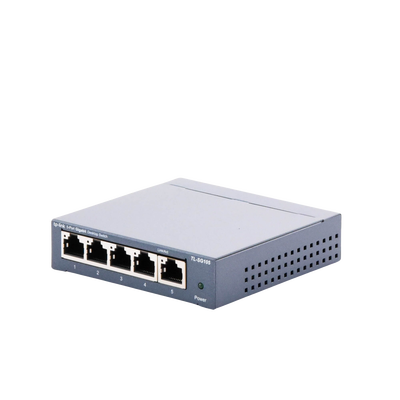 Switch Gigabit no administrable de 5 puertos 10/100/1000 Mbps 