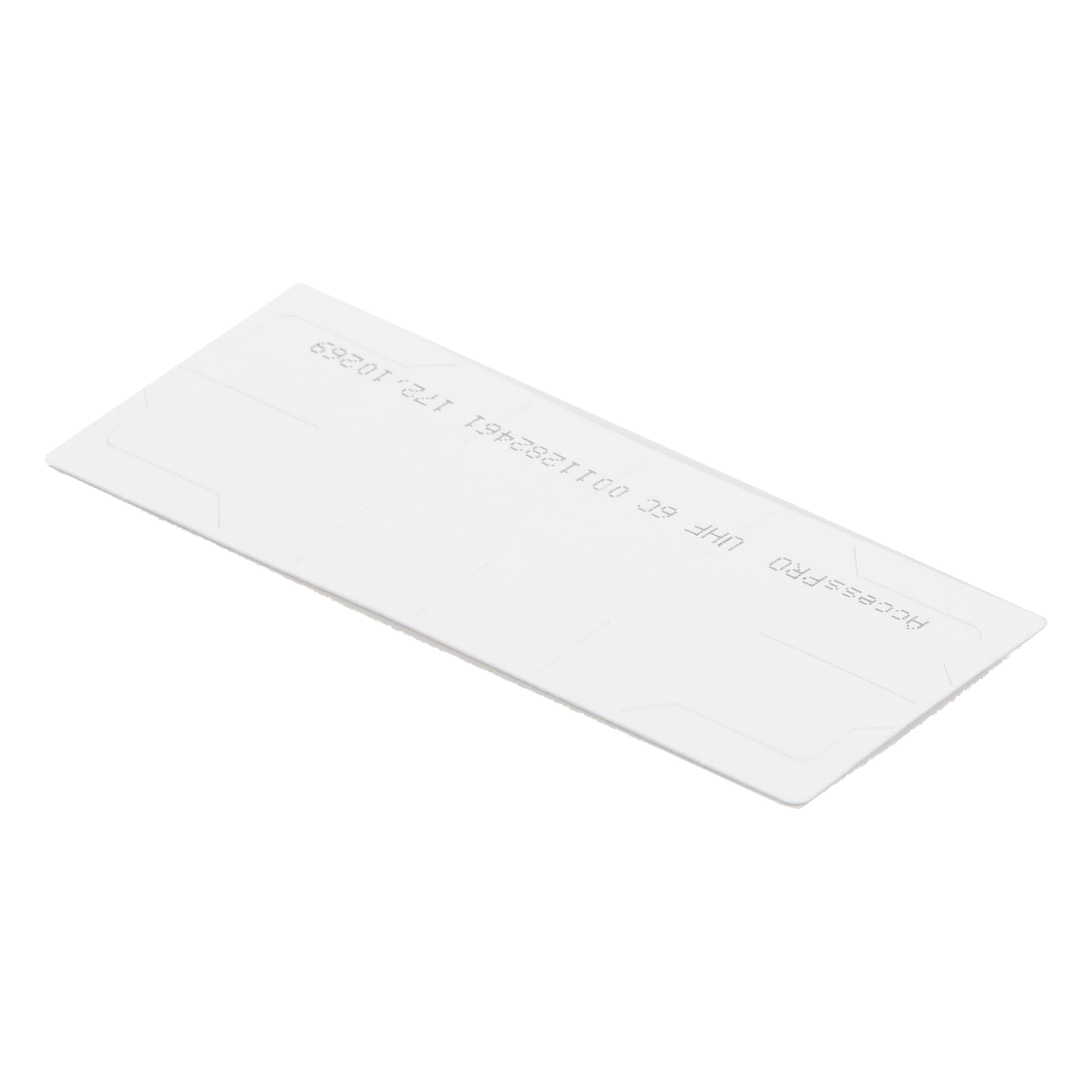 Tag UHF Adherible / 860-960 MHz / EPC GEN2 / Wiegand 26 Bits / 2.82-3.15 GHz — ACCESSPRO · SKU ACCESSTAGV2