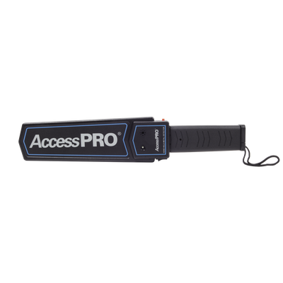 Detector de Metales Portátil / Sensibilidad Alta/Baja / Alarma 75 dB / IP31 / Ahorro de Energía / 410 x 85 x 45 mm — ACCESSPRO · SKU APME-POR