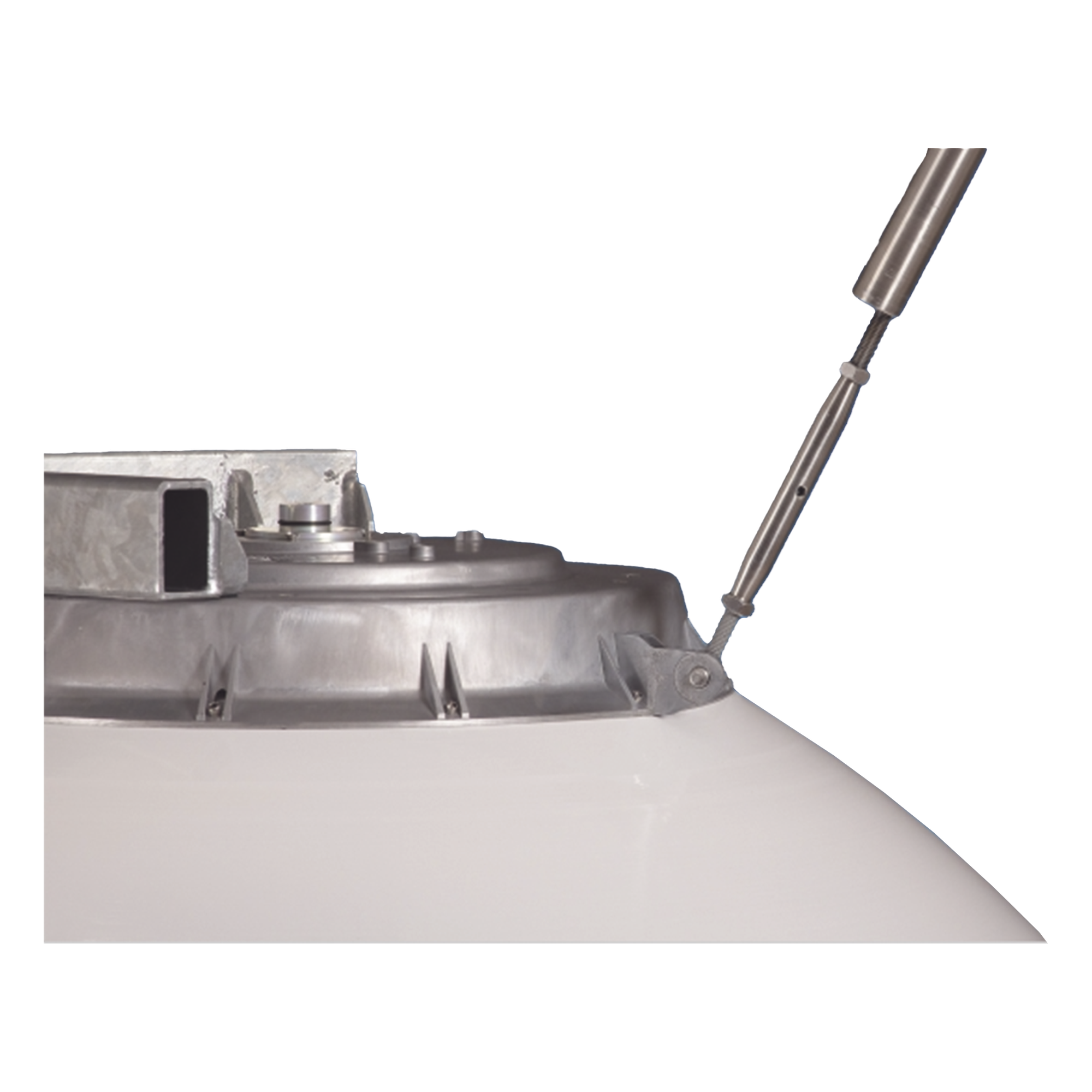 Montaje Ajustable para Antena / Acero Inoxidable / 3.3 kg / Resistente a Vientos Extremos / Compatible JRMA0-1200 y JRC-DD35