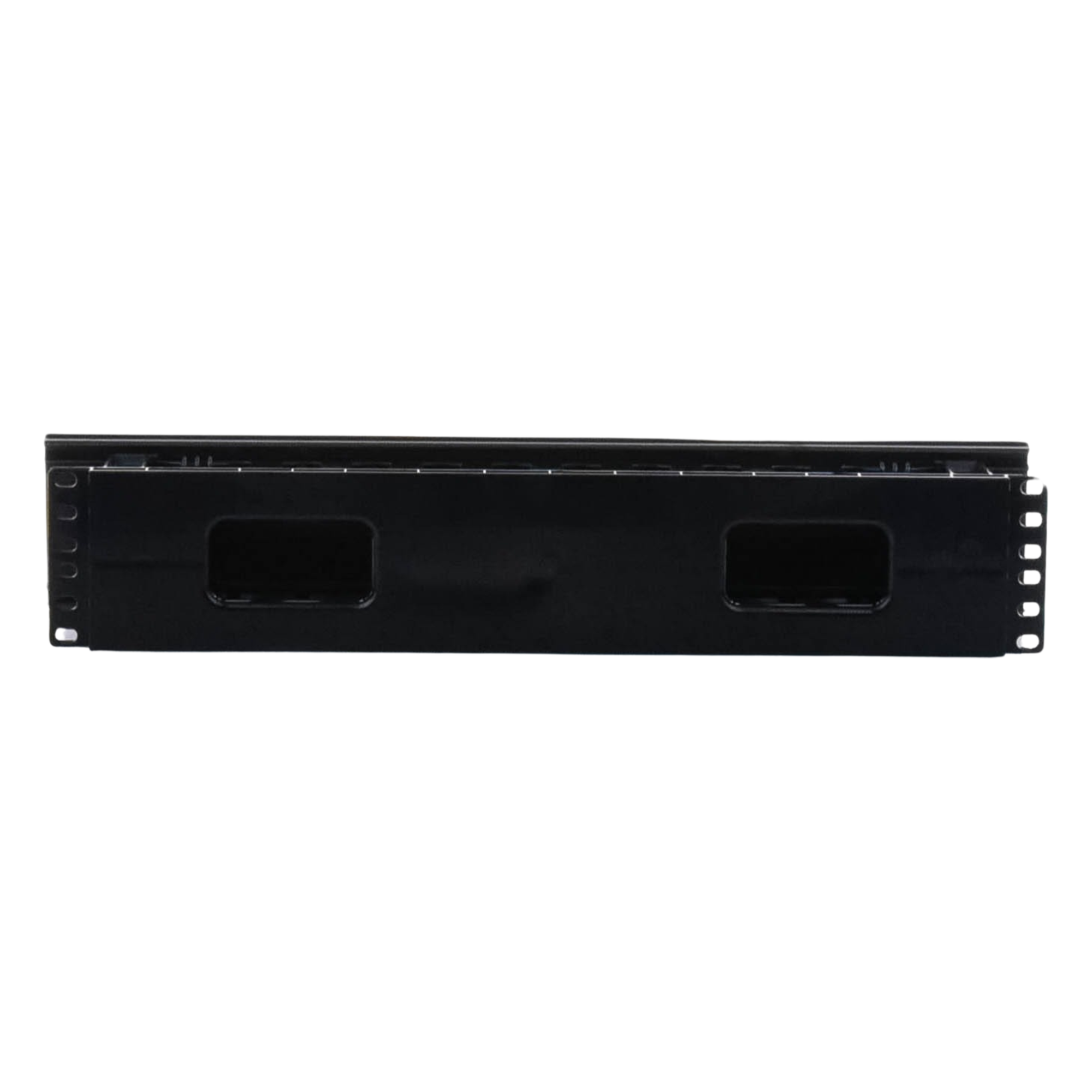 Organizador de Cables Horizontal / 2UR / 19in / Frontal con Tapa Extendida / ABS