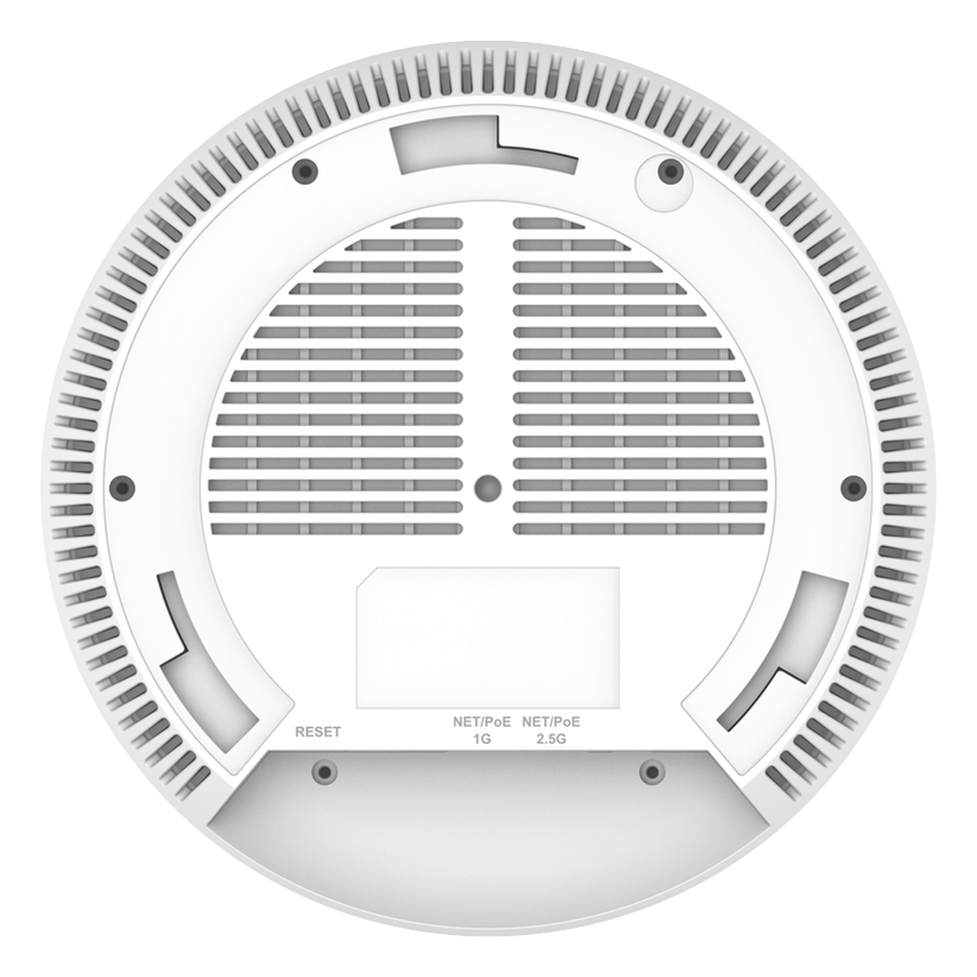 Punto de Acceso Wi-Fi 6 / 5.38 Gbps / MU-MIMO 4x4:4 / Cobertura 175 m (574.1 ft) / 256 Clientes / PoE+ Dual Gigabit