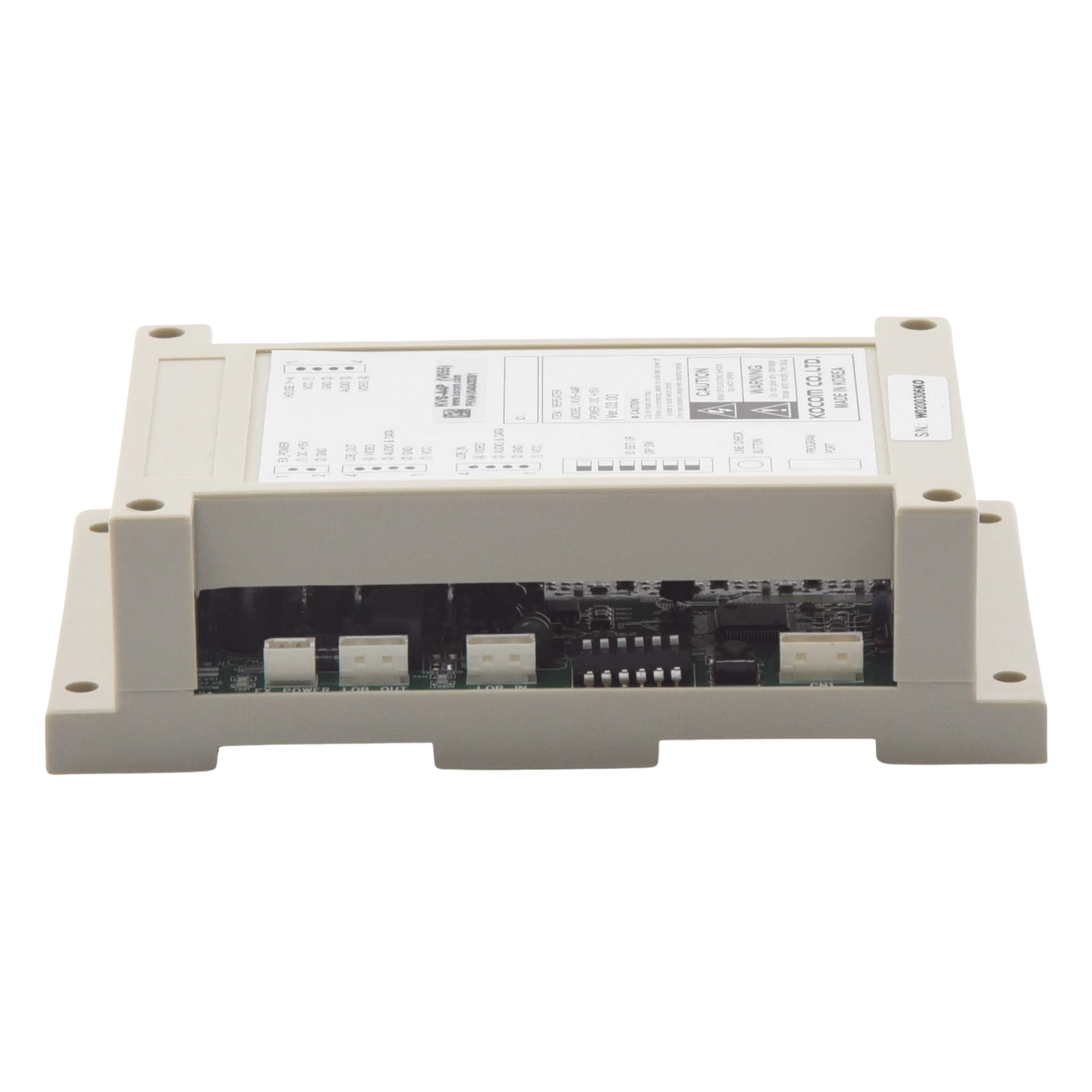 Distribuidor de video-portero / 4 departamentos / Cableado 4 hilos / Dipswitch / -10°C a +50°C / 13V DC