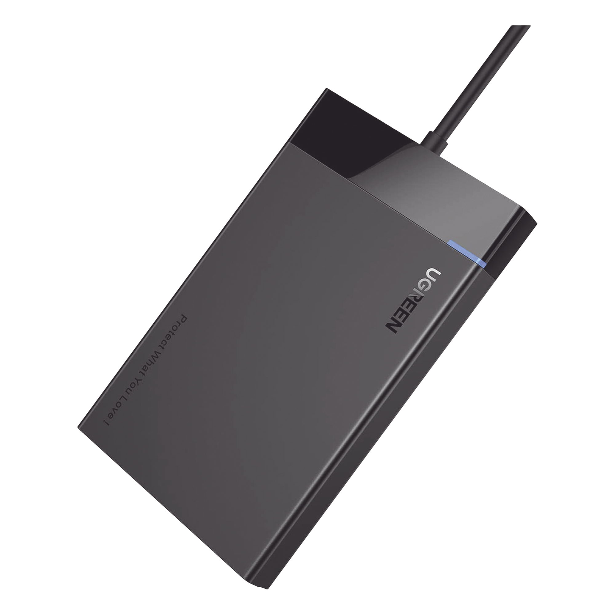 Carcasa de Disco Duro 2.5'' / USB 3.0 5 Gbps / SATA 3.0 6 Gbps / UASP / 10TB / 0.42 x 0.27 x 0.046 ft — UGREEN · SKU 30847