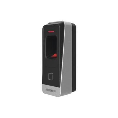 Lector esclavo PROX EM IP65 / Huella Digital / Lector de Tarjetas de Proximidad / RS-485 / Interior y Exterior / Requiere Panel de Control de Acceso DS-K26 Series y DS-K27