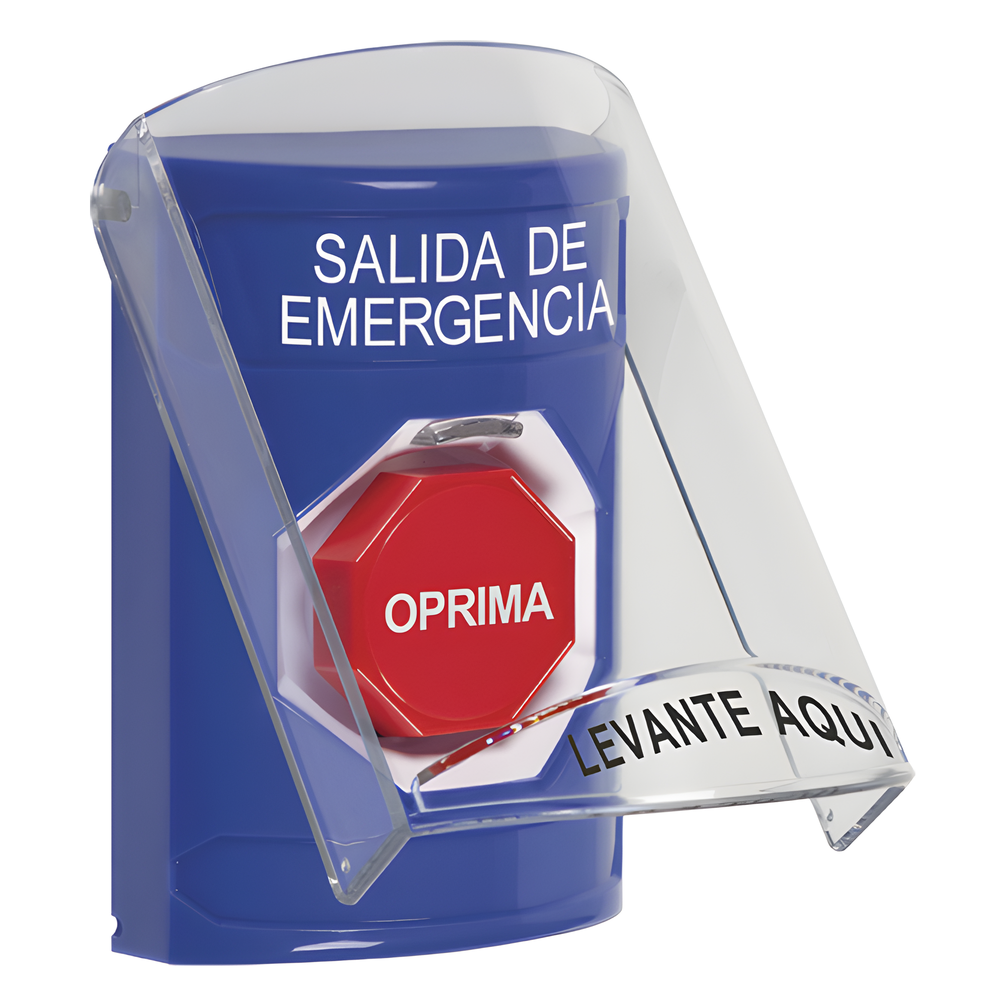 Botón de Salida de Emergencia / Tapa Protectora de Policarbonato / Restablecimiento con Llave / Sello Hermético 3R / Rango -40°C a 121°C — STI · SKU SS2422EX-ES