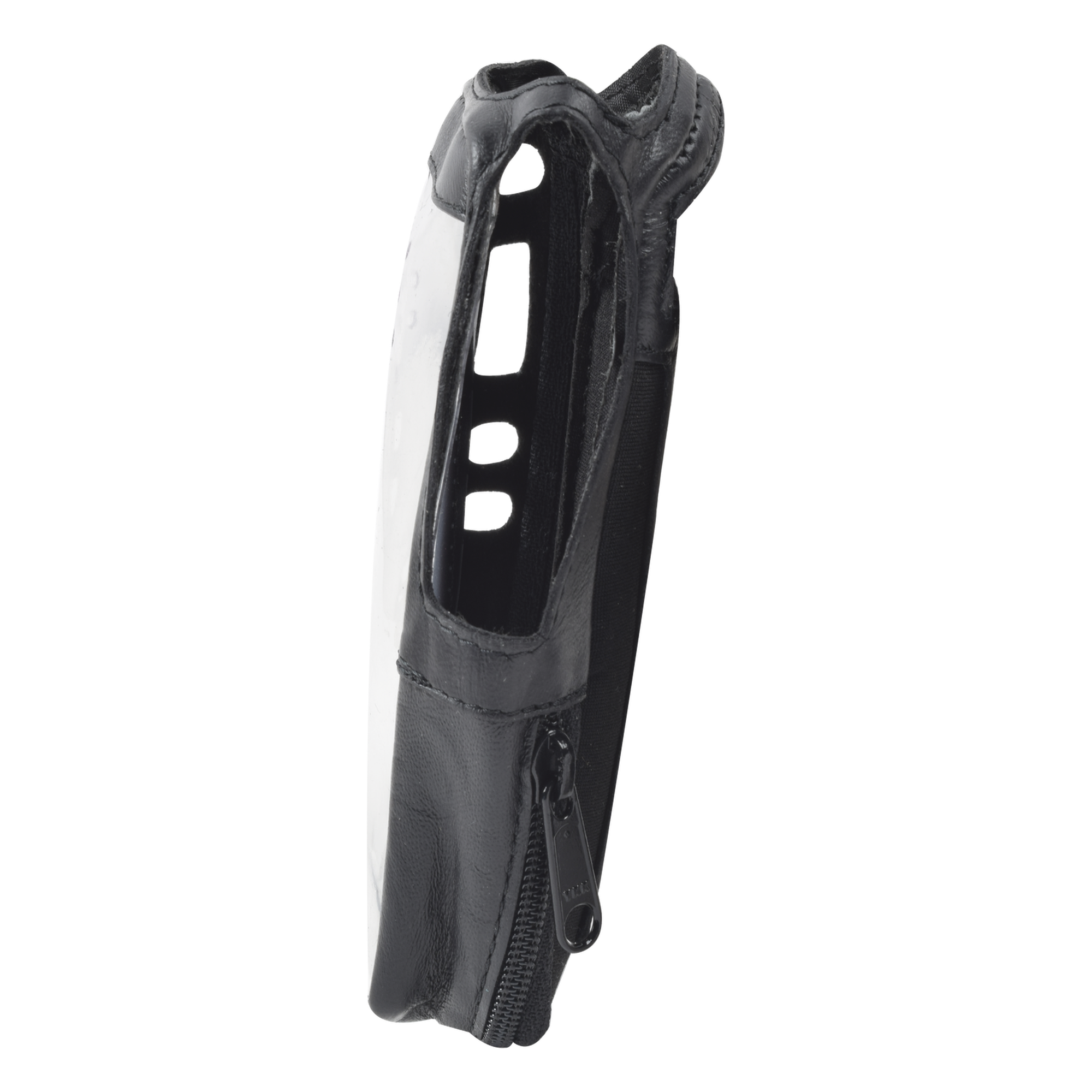 Funda de Piel Reforzada / Frente Transparente / 56 x 119.6 x 36.4 mm / 2.2 x 4.7 x 1.4 in / Compatible NX-3000
