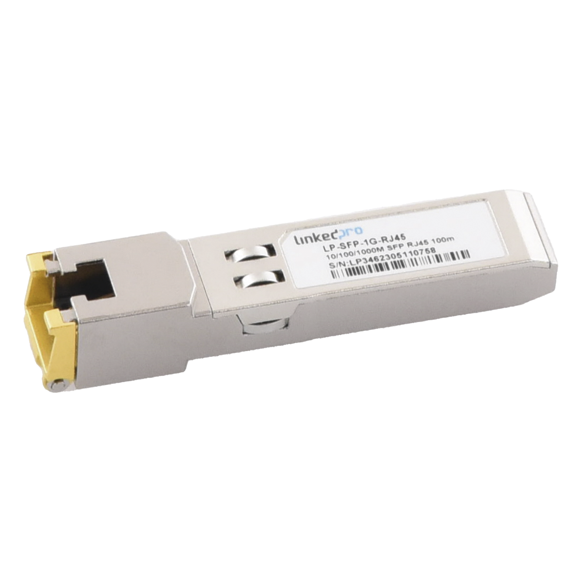 Transceptor SFP a RJ45 / 10/100/1000 Mbps Auto Negociación / 1000BASE-T / Alcance 100 m (328 ft)
