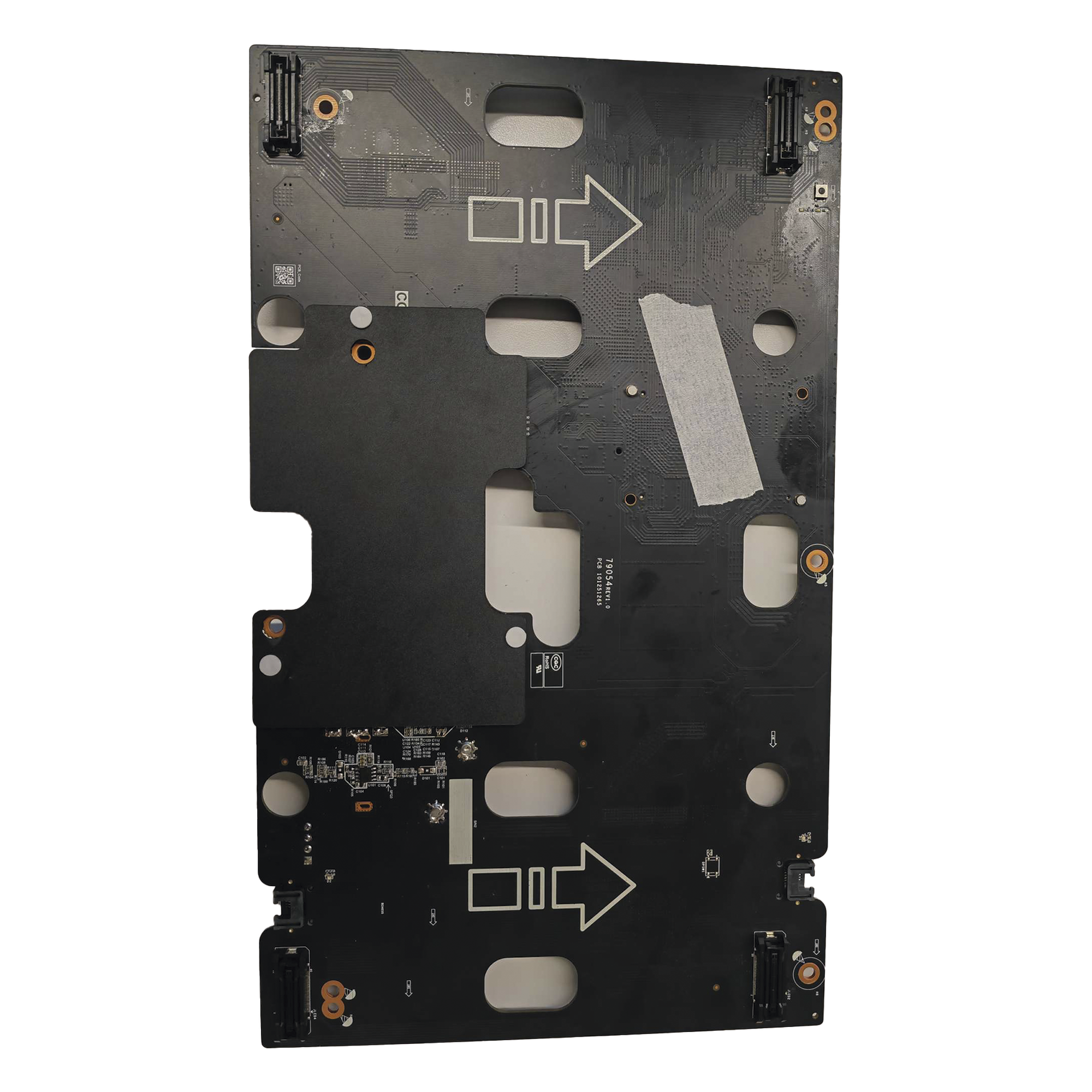 Tarjeta Hub / Panel LED Exterior / Alimentación 5.5 VCD 1A / Compatible Familia BW y CW / Diseño Modular — HIKVISION · SKU DS-D40W-2F/H