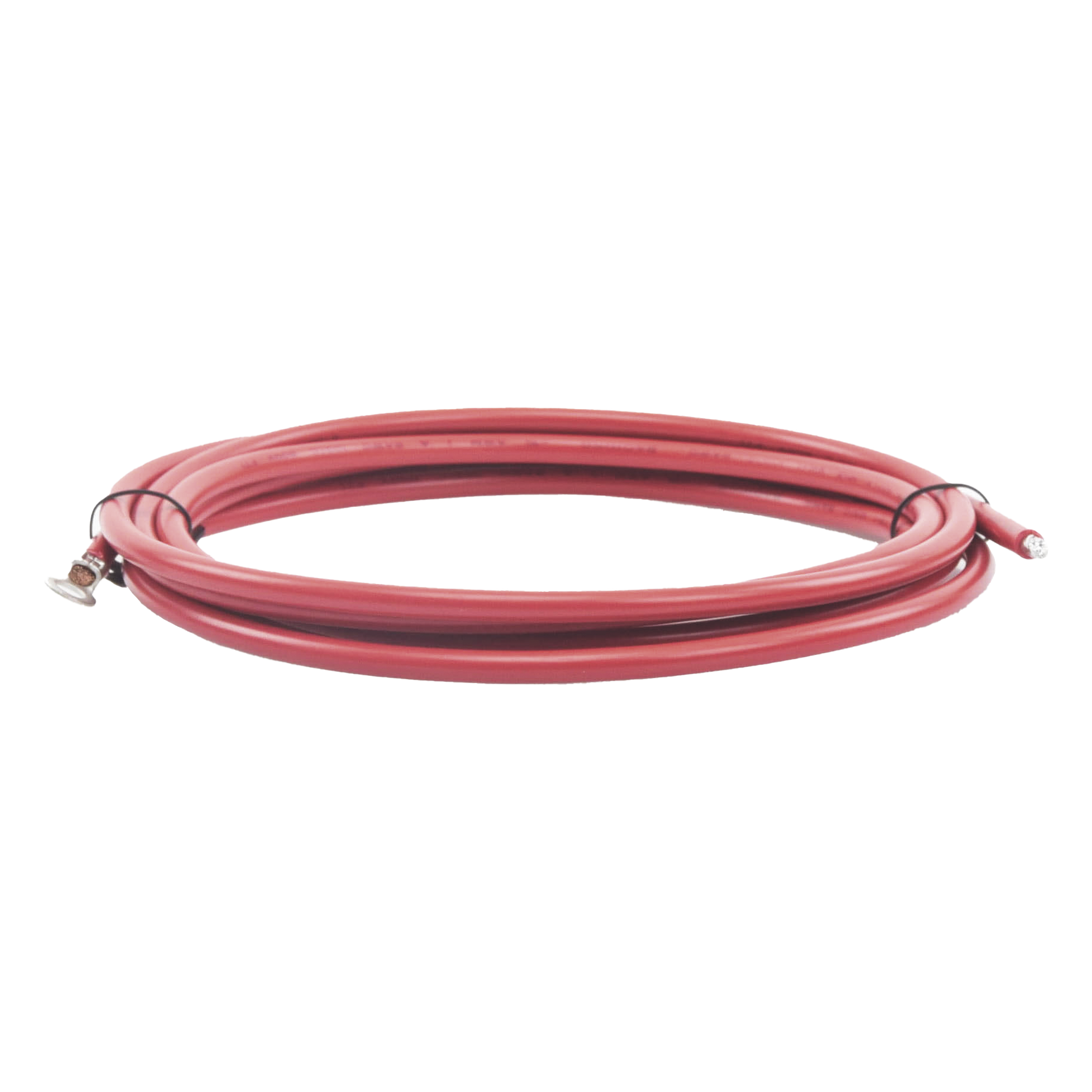 Cable de Controlador a Batería / 3.0 m (9.8 ft) / 8 AWG / Terminal de Ojo / Rojo — EPCOM POWERLINE · SKU CBL-8AWG-3R