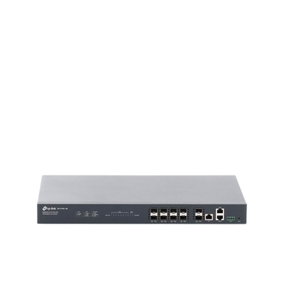 Deltra Stream - OLT de 8 Puertos GPON  / Conexión Hasta 1,024 ONUs / 1 Puerto Gigabit RJ45 Uplink / 2 Puertos SFP+ 10GbE Uplink / Fuentes Redundantes AC-AC (incluidas) /  Administración desde la Nube Sin Costo (DPMS)
