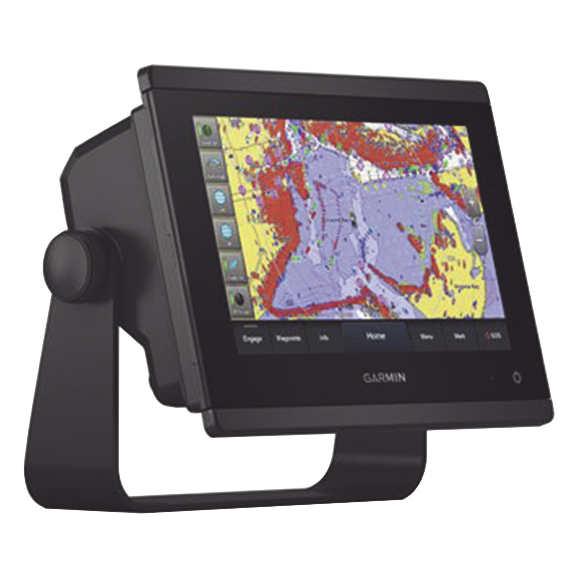 Plotter de Navegación GPS / Pantalla Táctil WSVGA 7" / GPS-GLONASS-Galileo / NMEA 2000 y 0183 / IPX7 / Bluetooth y Wi-Fi / 10-32 Vdc — GARMIN · SKU 10-02365-00