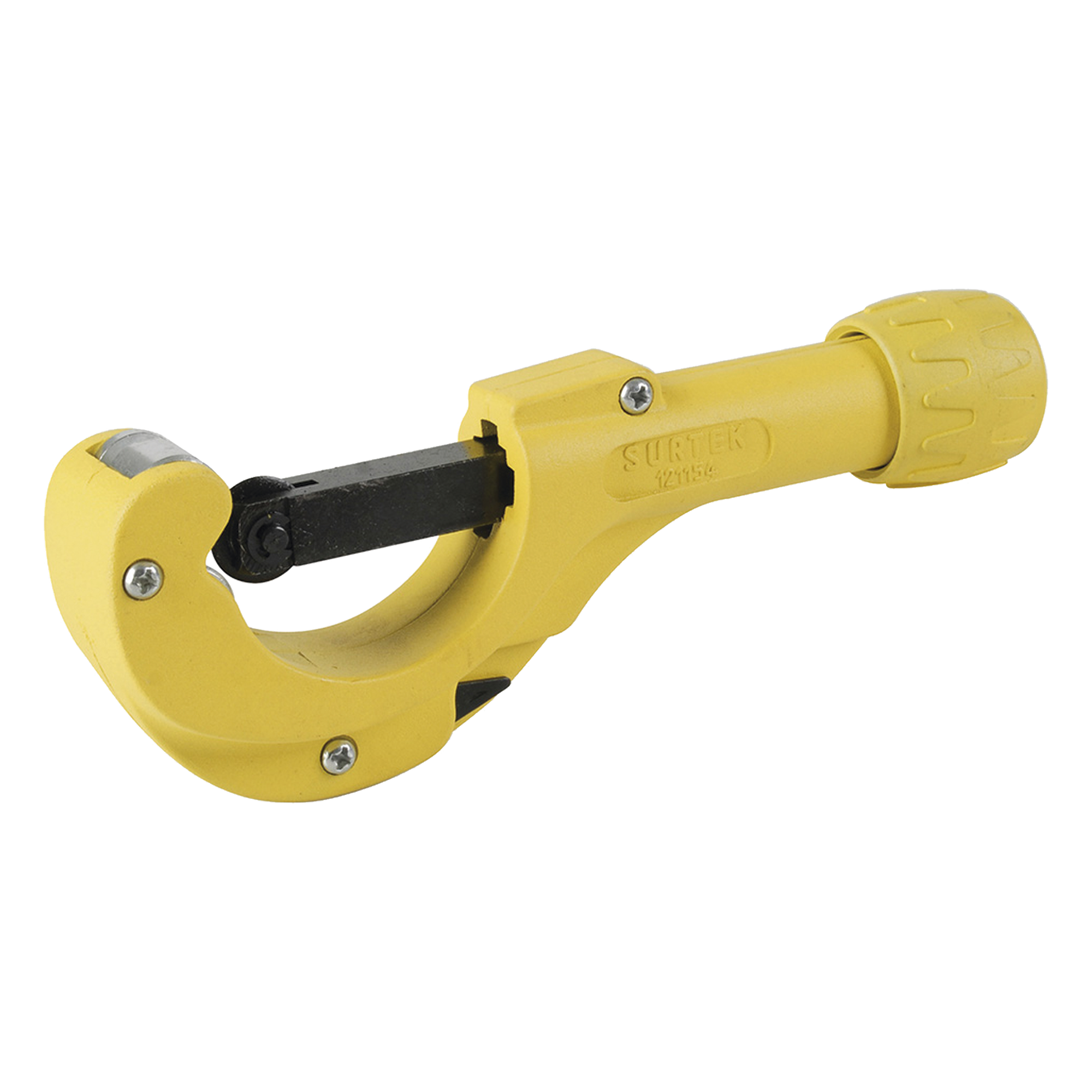 Cortatubos Profesional / Diámetro Ajustable 5/32' a 2' / Cuerpo Zamak / Navaja Telescópica y para Rebabas / 4' Longitud / Cobre, Latón y Metales — SURTEK · SKU SYS-121154