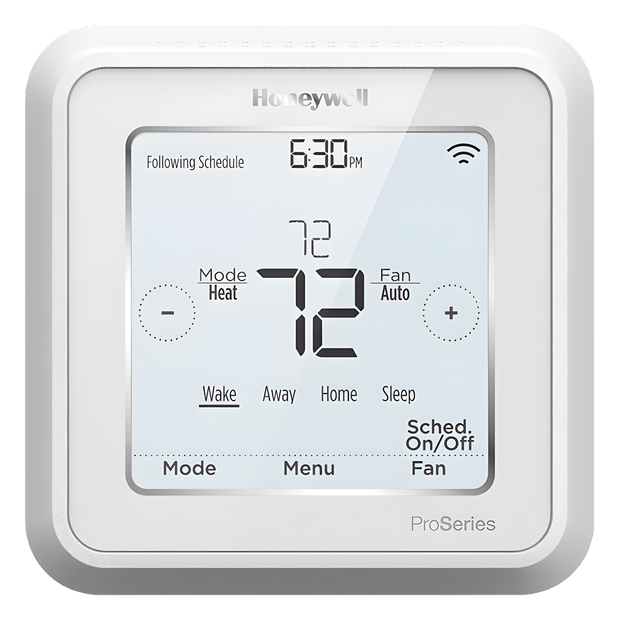 Termostato Inteligente Wi-Fi / 3H/2C Bomba de Calor / 2H/2C Convencional / Geolocalización / HomeKit / Energy Star — HONEYWELL HOME RESIDEO · SKU TH6320WF2003/U