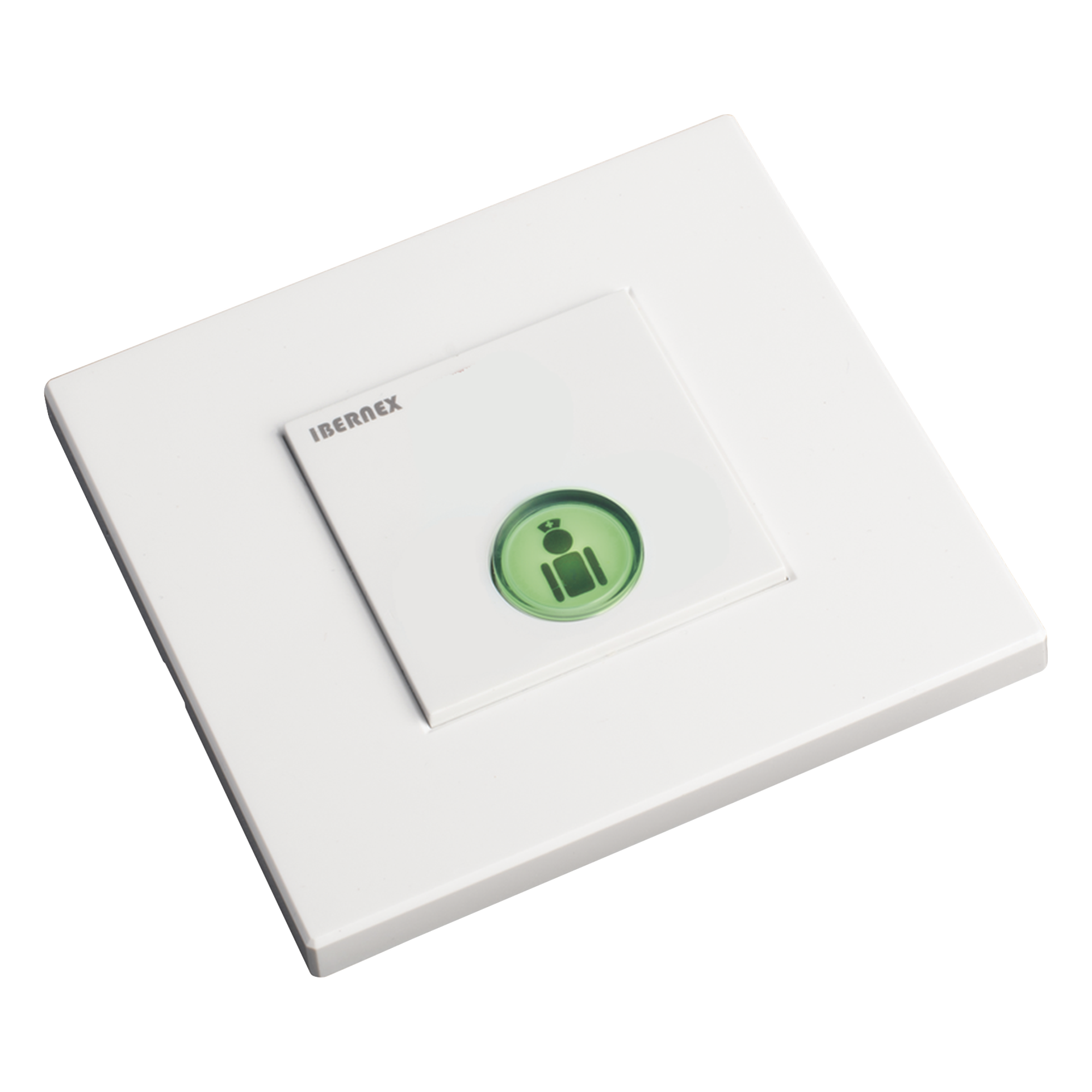 Botón Cancelador de Llamada Iluminado / Contacto Normalmente Abierto / Instalación Empotrada 60 mm / 12 V / 44 mm — IBERNEX · SKU NX0195G