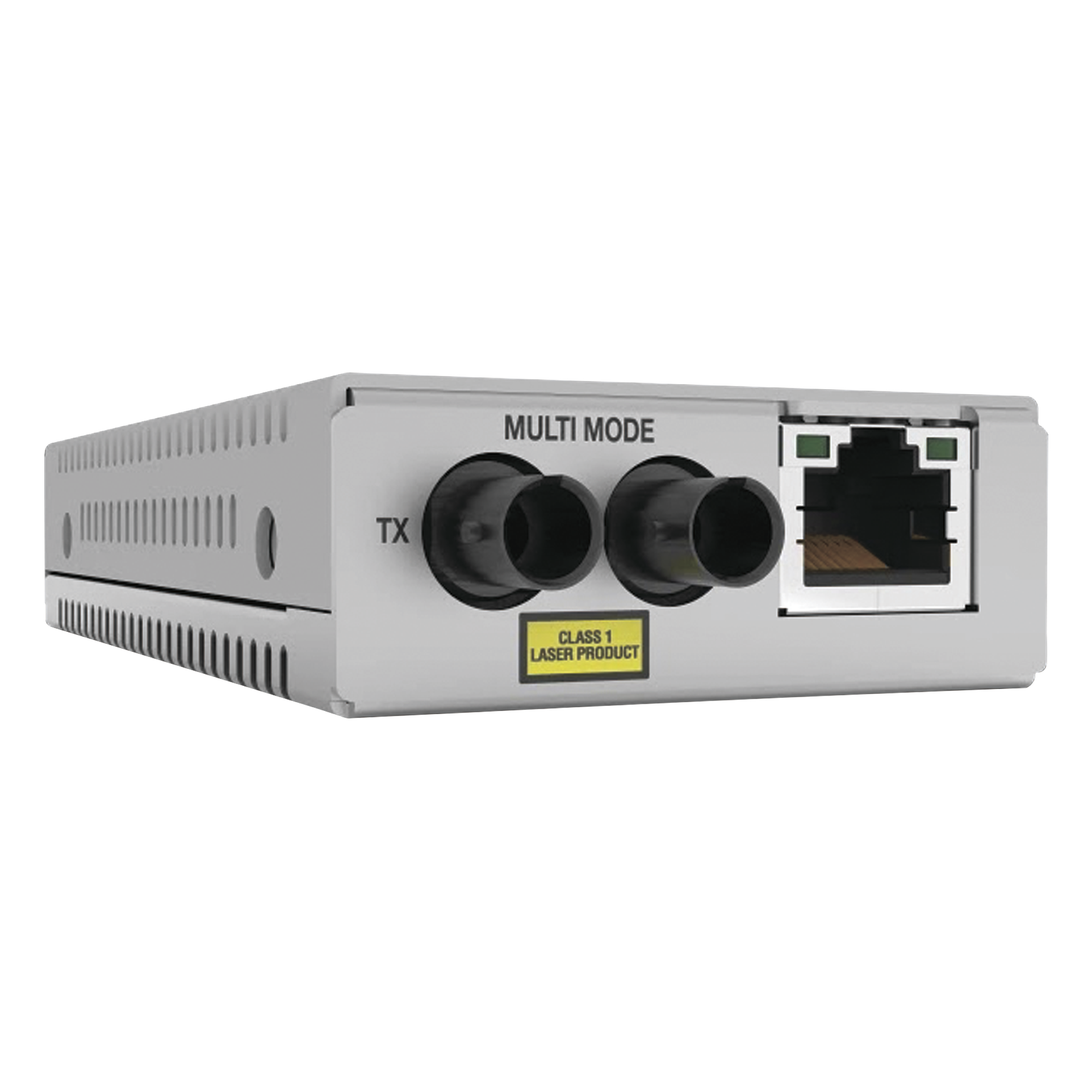 Convertidor de Medios / Fast Ethernet a Fibra Óptica / Multimodo ST / 2 km / Auto-MDI/MDIX / Jumbo Frames 10 KB — ALLIED TELESIS · SKU AT-MMC200/ST-960