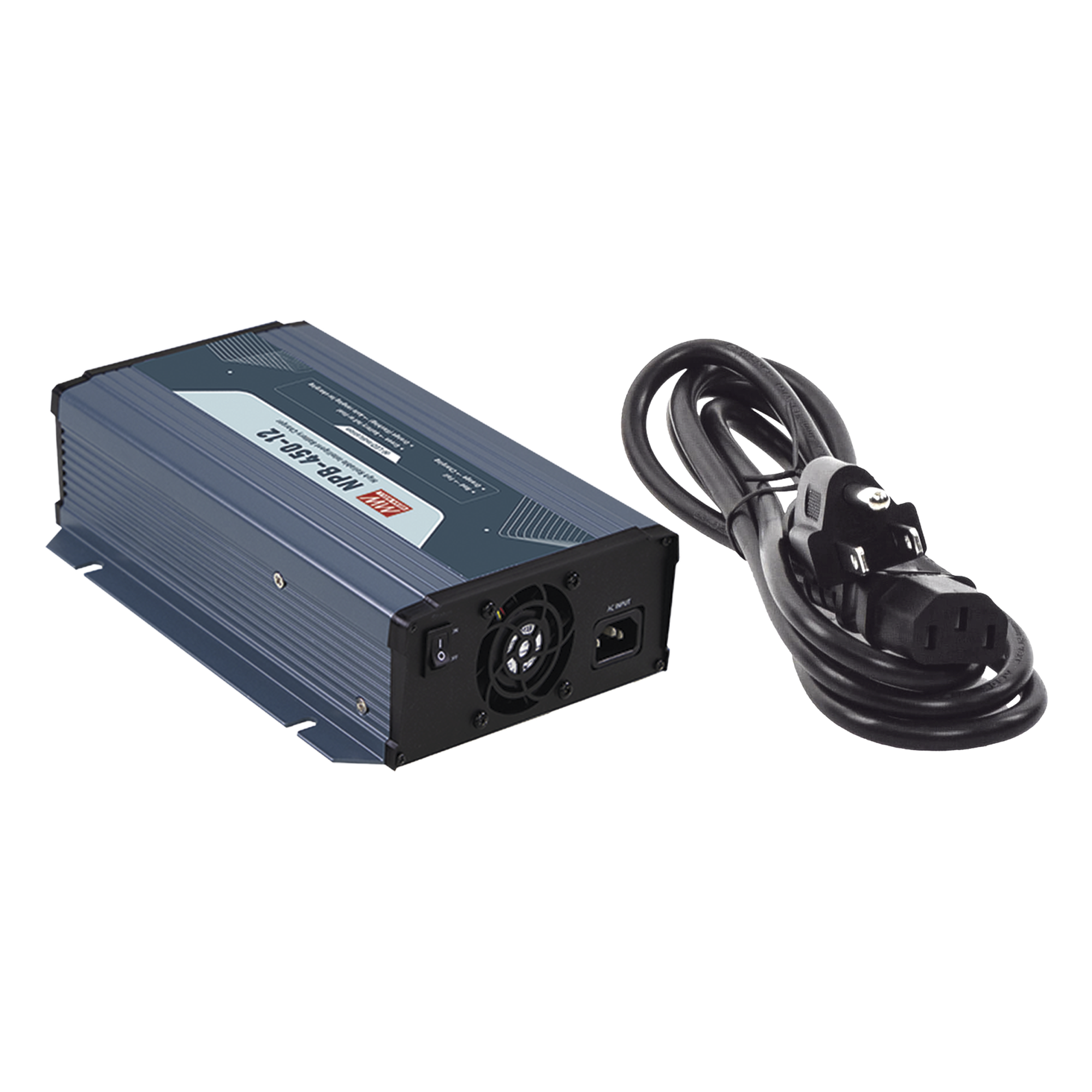 Cargador de Baterías / 24V / 13.5A / Bancos 45 a 155 Ah / Rango -30°C a +70°C / CAN Bus — MEANWELL · SKU NPB45024/K