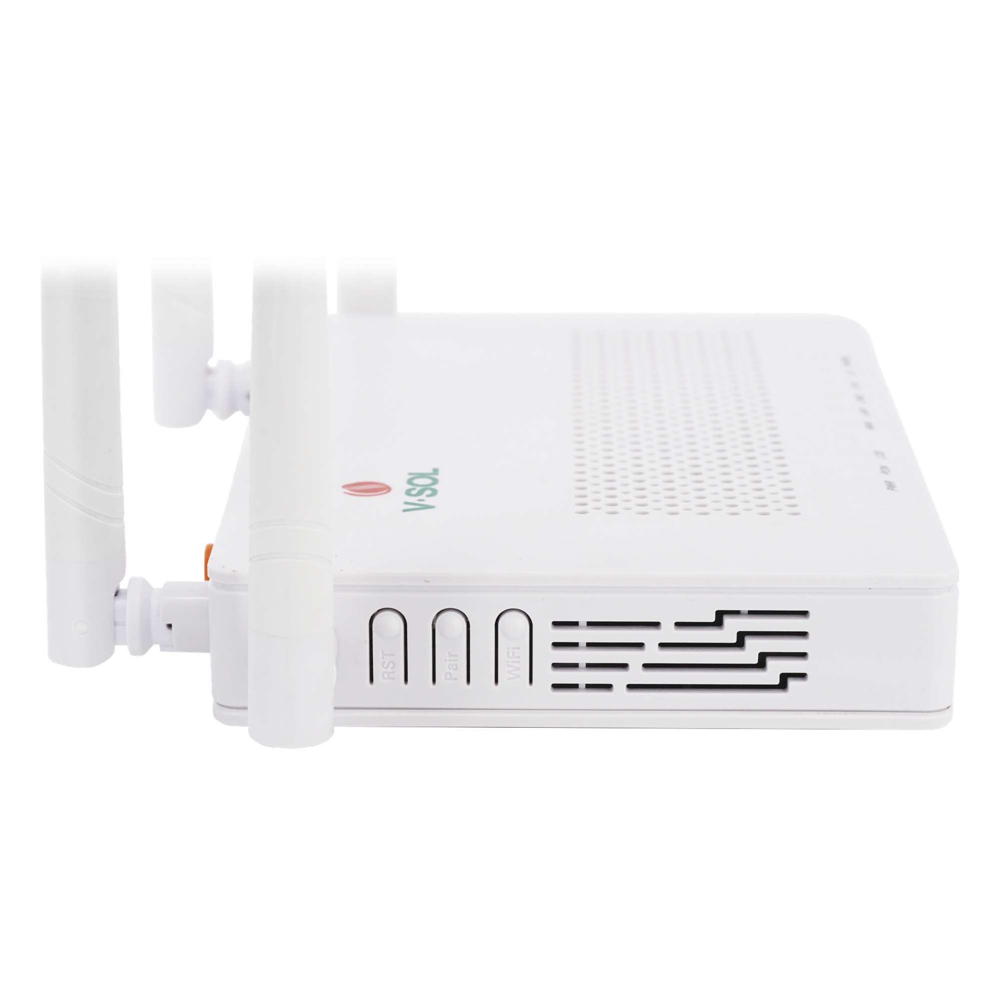 ONU Dual G/EPON / Wi-Fi AC Doble Banda / 2x LAN Gigabit / 1x FXS / 4 Antenas 5 dBi / 12V 1A