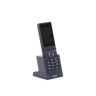W611W es un teléfono IP Wi-Fi portátil, Resistente, Moderno diseñado para aplicaciones de comunicación móvil. 