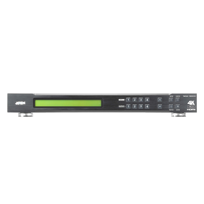 Switch Matricial | 4x4 | True 4K |  4096x2160 / 384 x2160 a 60 Hz  | HDR 4:4:4 | HDCP 2.2 | Diferentes Métodos de Control | EDID Expert™  