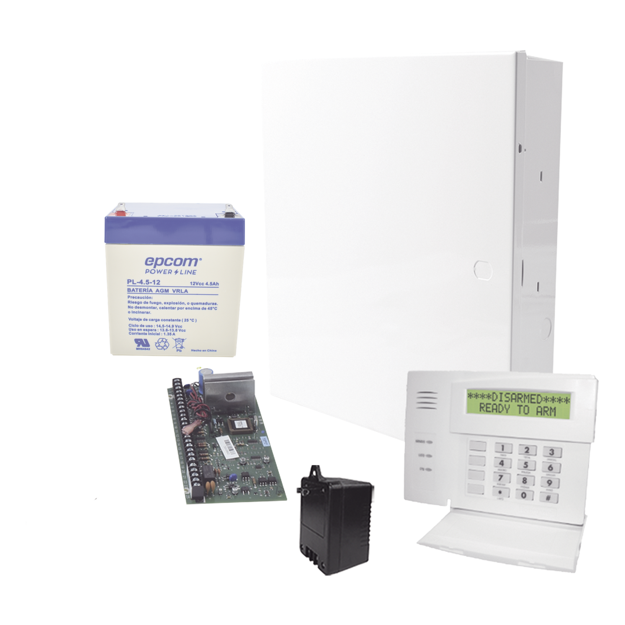 Panel de Alarma Híbrido / 8 Zonas Cableadas Expansible a 48 / Teclado con 4 Zonas Integradas / Monitoreo IP y 4G / 3 Particiones — HONEYWELL HOME RESIDEO · SKU VISTA48/64SPTB