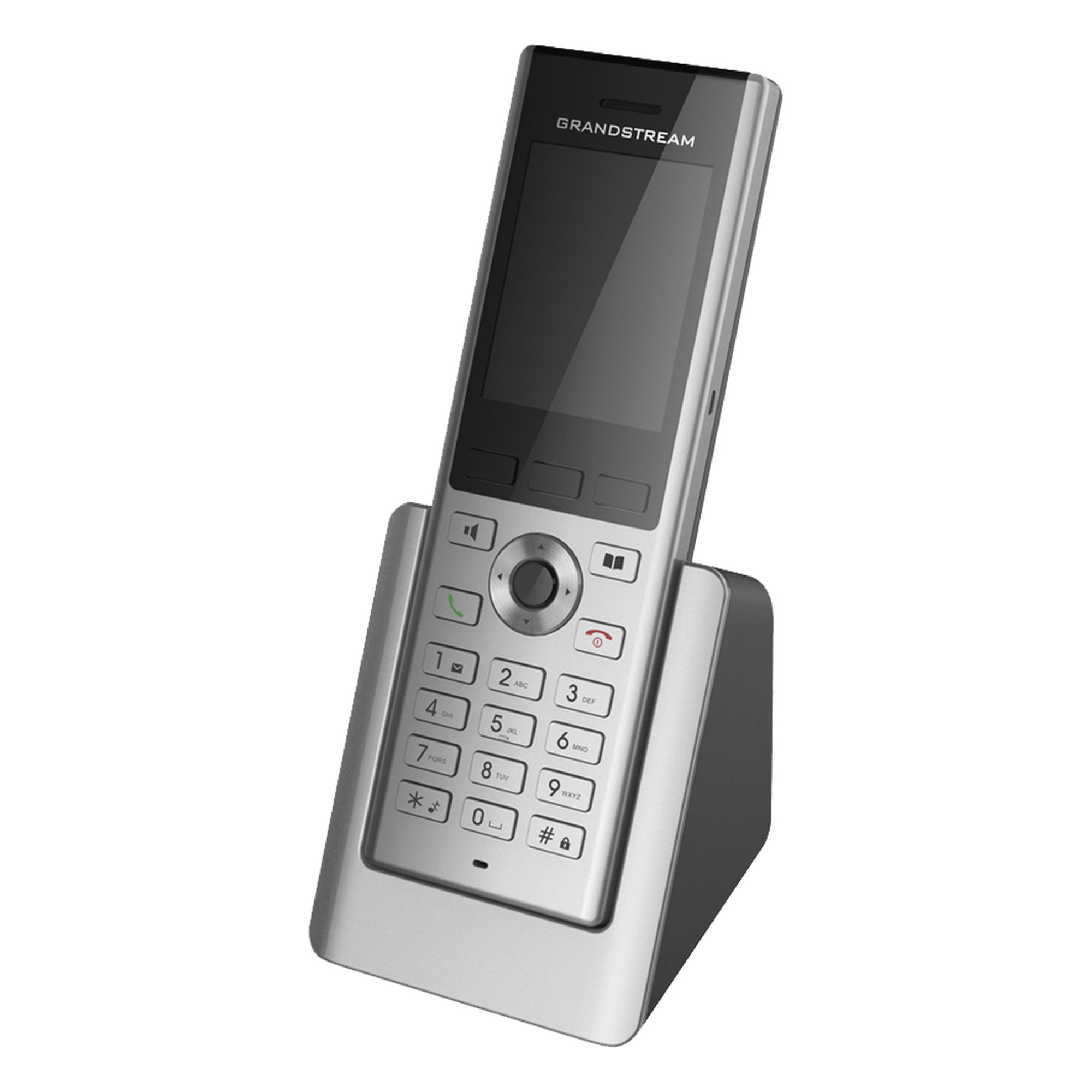Teléfono IP Portátil / Wi-Fi Dual Band / Bluetooth 4.2 / Voz HD / 7.5 h de Conversación / SIP-TLS-SRTP — GRANDSTREAM · SKU WP-820