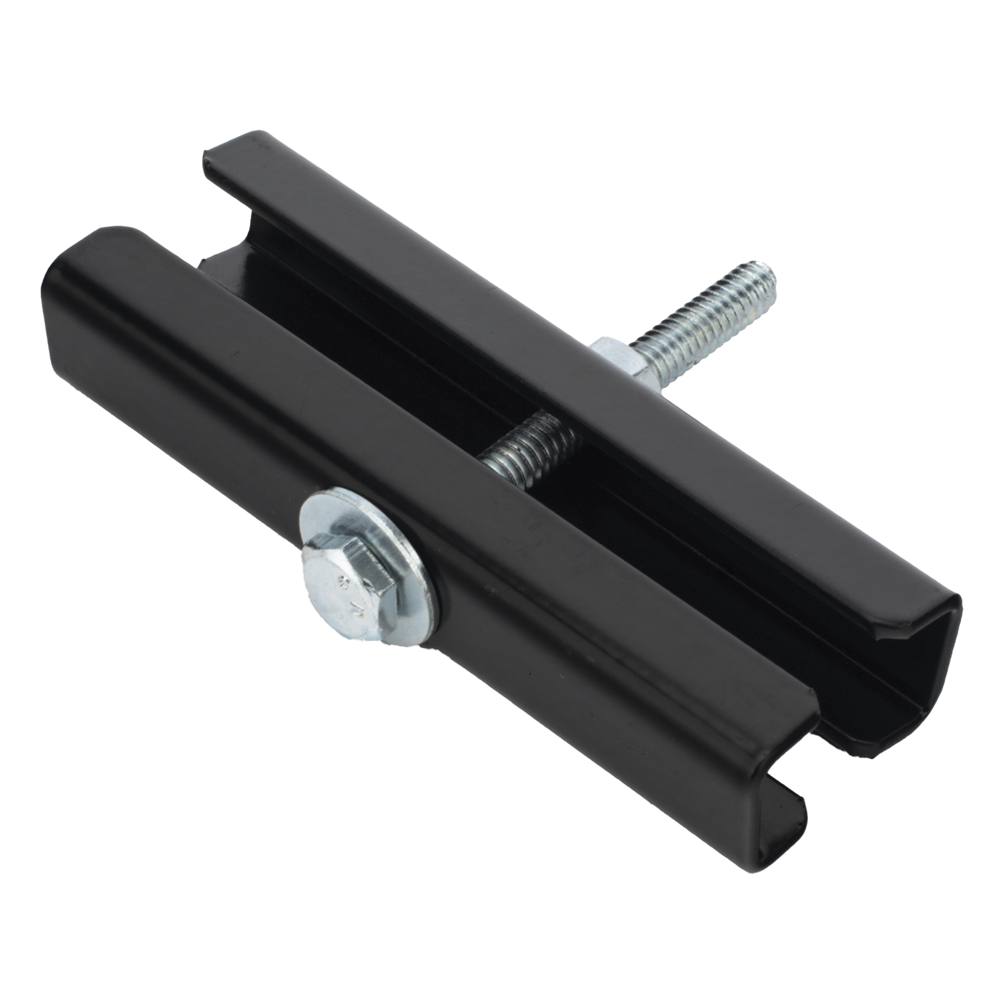 Cople para Escalera Tubular / 1.5" de Peralte / 12" de Ancho / Acero al Carbón con Pintura Epóxica — CHAROFIL · SKU CH-CTB-EP