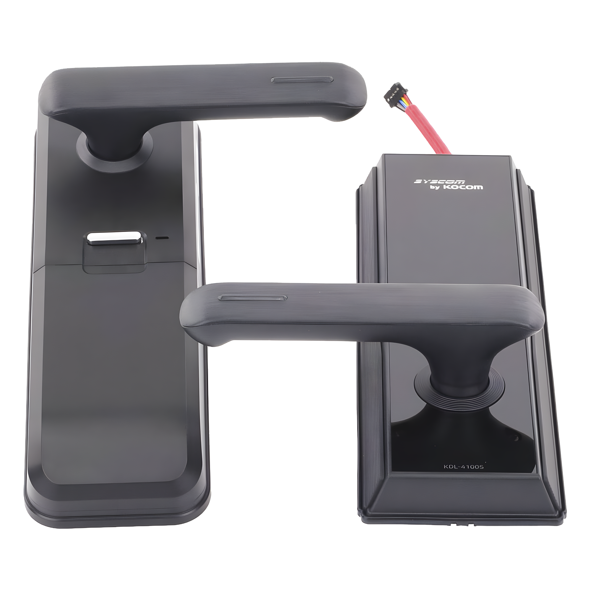 Cerradura Inteligente / Apertura App y Código / BLE y Contacto Seco / 50 Tarjetas RFID / Ajuste 40-60 mm (1.57-2.36 in) — KOCOM · SKU KDL4100S