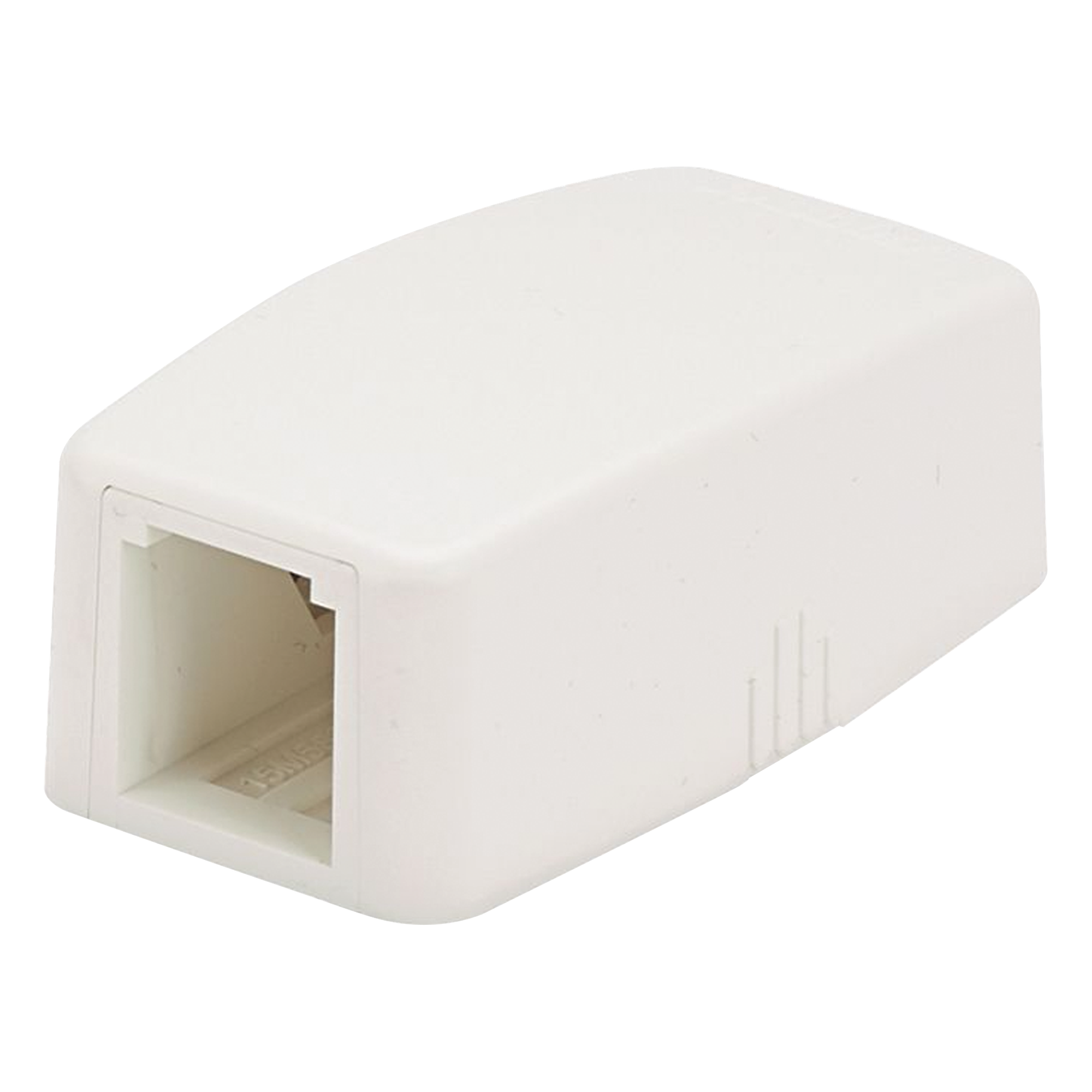 Caja de Montaje en Superficie / 1 Puerto Mini-Com / ABS / 1.48 x 0.98 x 2.6 in / Blanco Mate — PANDUIT · SKU CBXQ1IW-A
