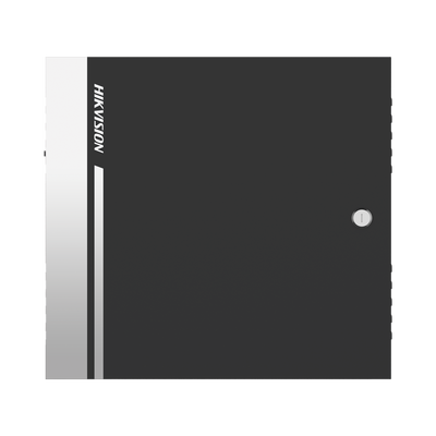 Controlador de Acceso para 1 Puerta y 2 Lectores Wiegand o RS485 / Incluye Gabinete y Fuente de Alimentación 12Vcc/8A / Soporta Batería de Respaldo /  Wiegand y RS-485 / 10,000 Tarjetas