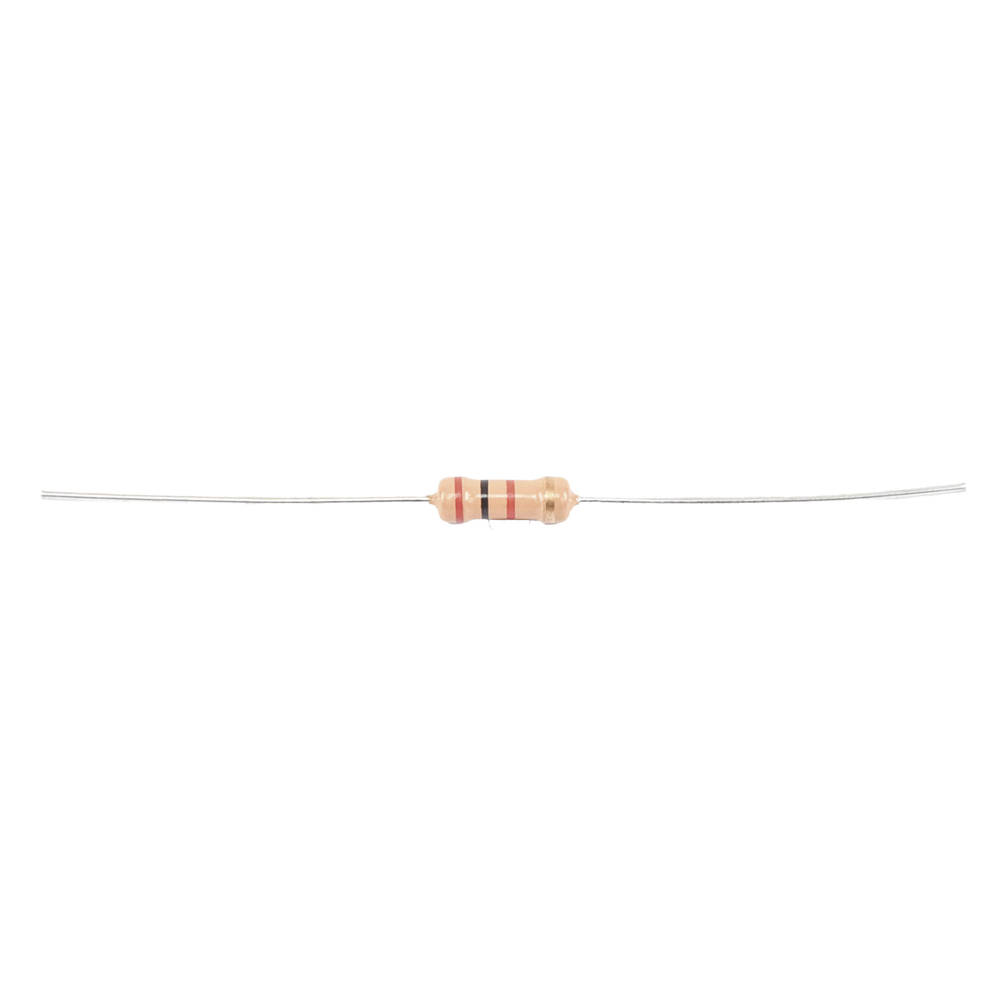 Resistencia Axial / 2 kΩ / 1/2 Watt / Tolerancia 5% / Película de Carbón