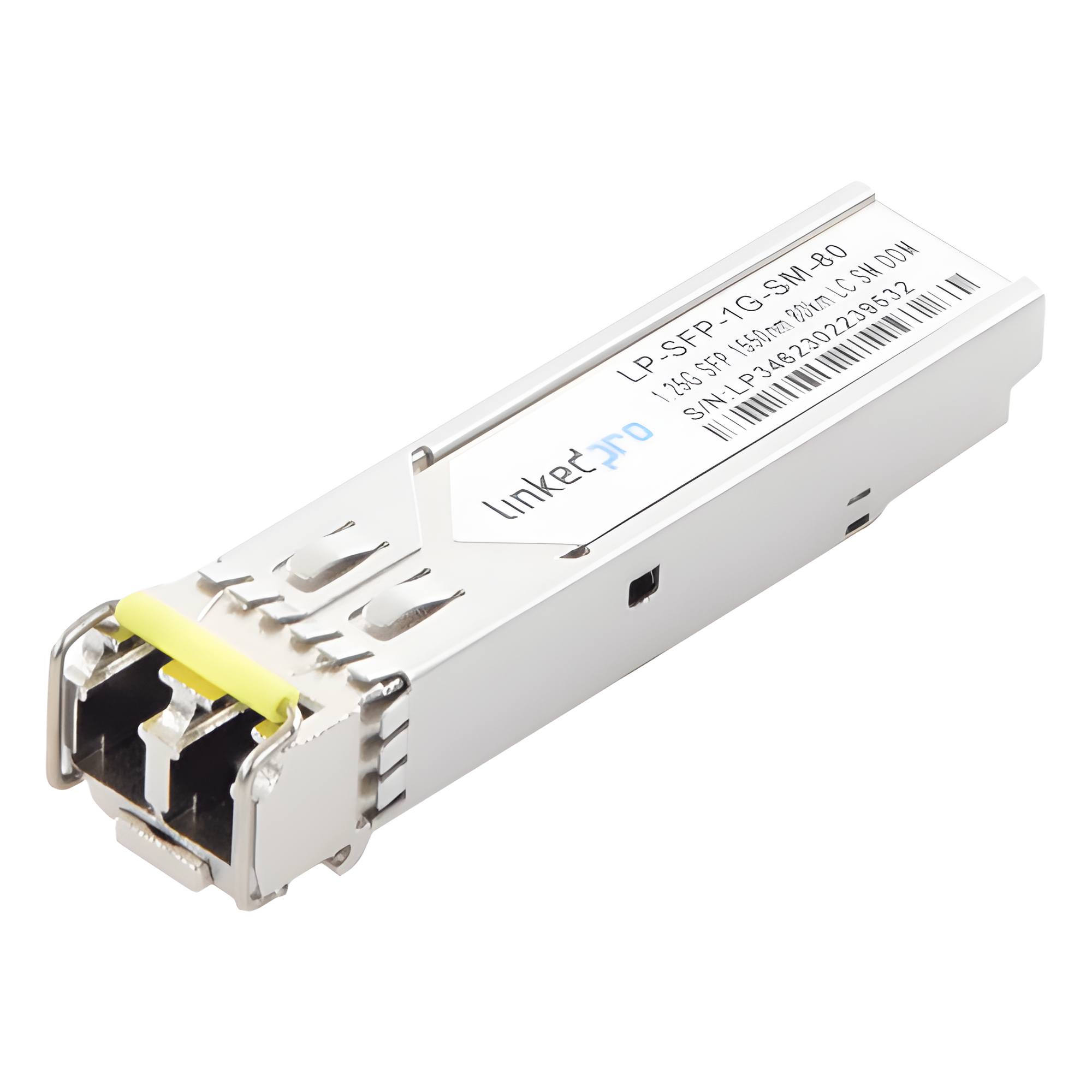 Transceptor Óptico SFP / Monomodo / 1.25 Gbps / 1550 nm / Alcance 80 km (262.4 ft) / LC/UPC Dúplex / DDM — LINKEDPRO BY EPCOM · SKU LP-SFP-1G-SM-80
