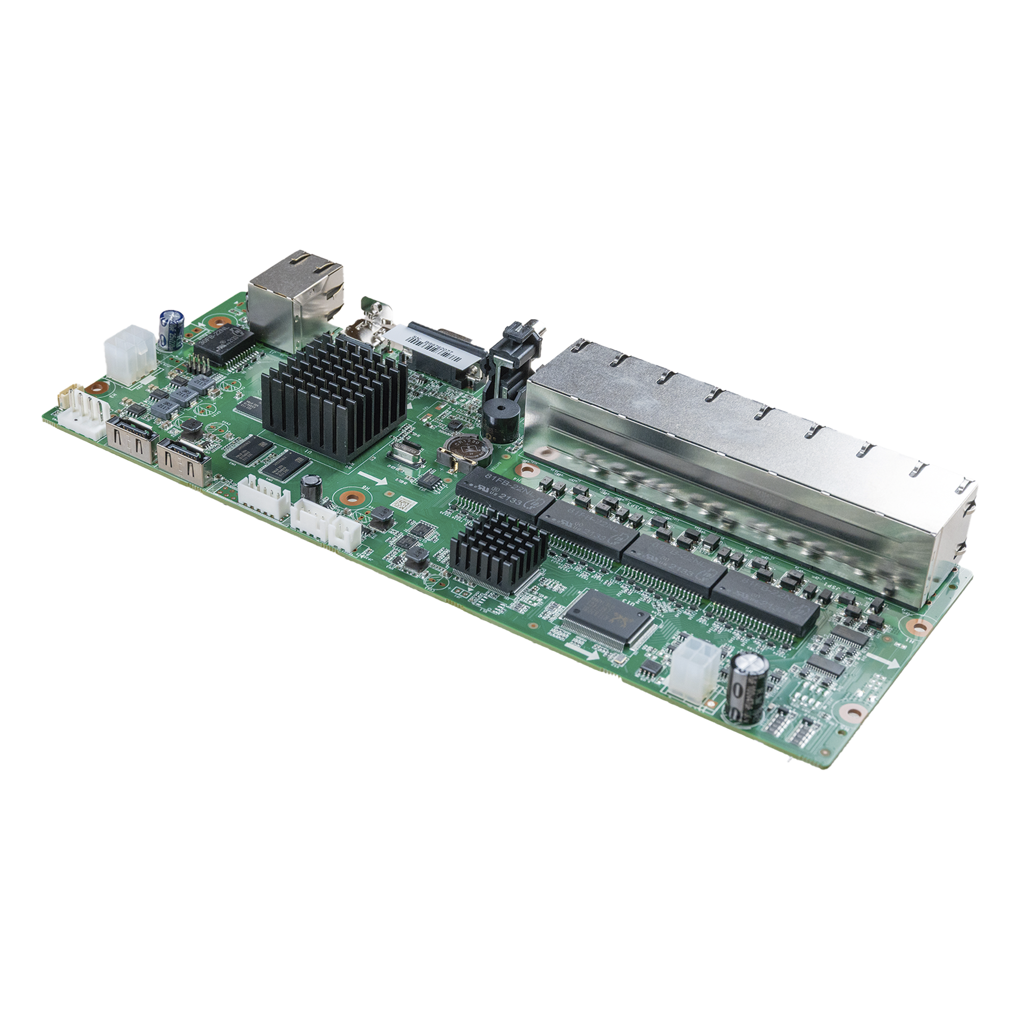 Tarjeta Principal NVR / 16 Puertos PoE / 8 MP / 4 Núcleos 1.5 GHz / 64 TB / Gigabit Ethernet — HIKVISION · SKU 200208124