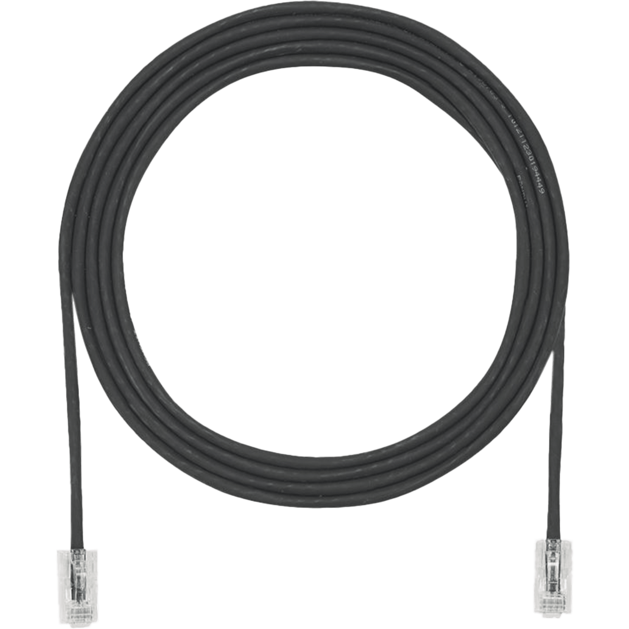 Cable de Parcheo UTP Cat6A / 28AWG Diámetro Reducido / CM/LSZH / 4.57 m (15 ft) / PoE 802.3bt / -40 a 75°C — PANDUIT · SKU UTP28X15BL
