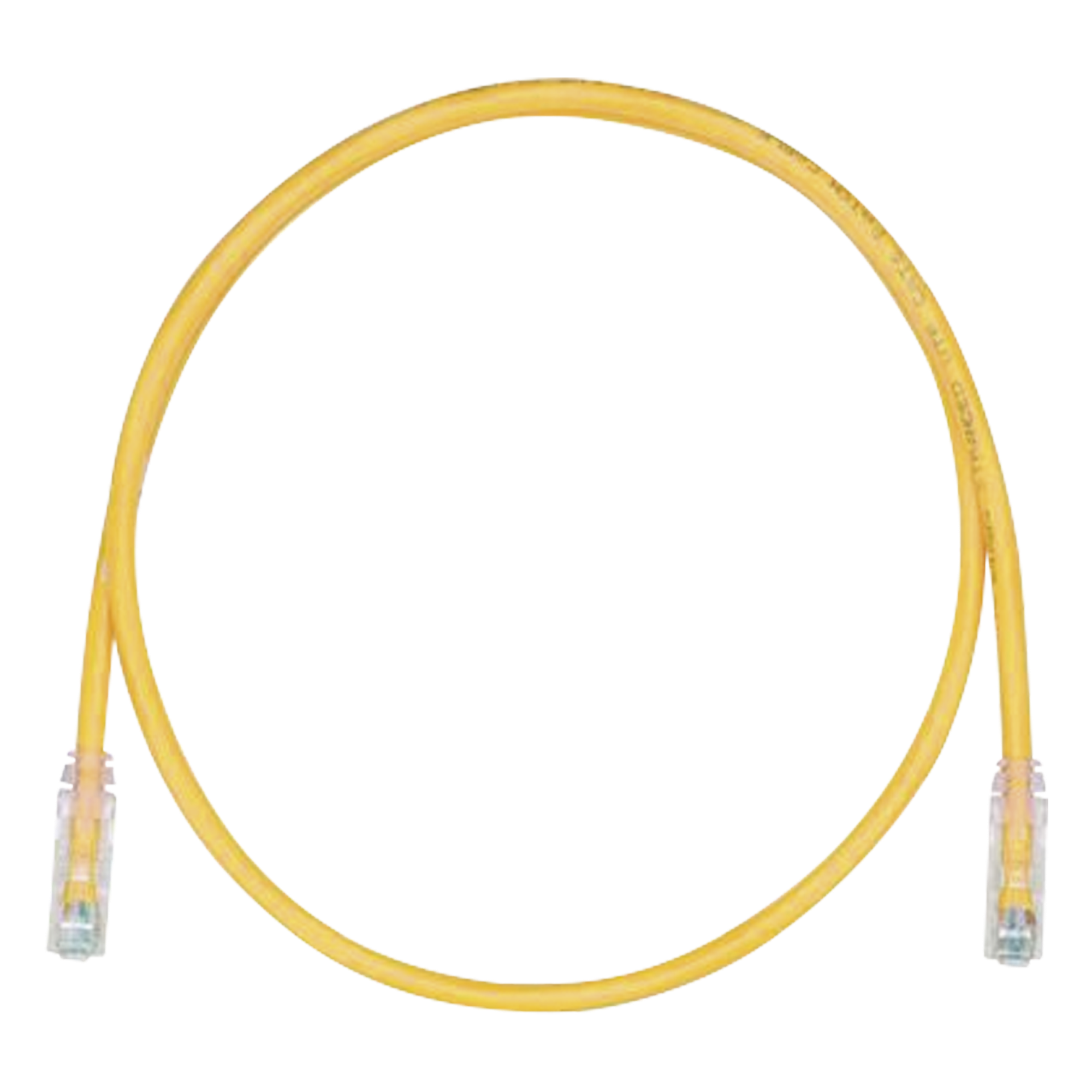 Cable de Parcheo UTP Cat6 / 24 AWG / CM / 0.91 m (3 ft) / Amarillo — PANDUIT · SKU UTPSP3YLY