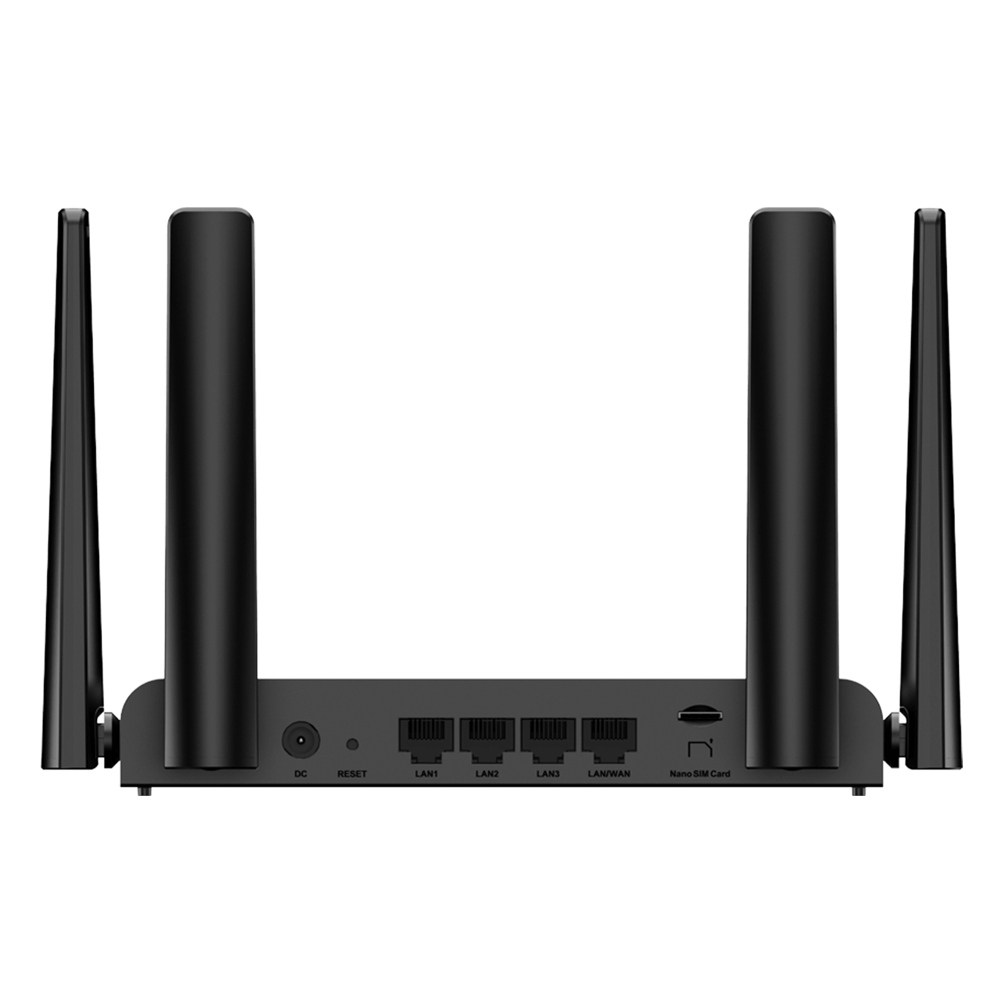 Router 4G LTE / CAT.4 150 Mbps / Wi-Fi 4 N300 / 4 Puertos 10/100 / 4 Antenas Externas / Administración Cloud