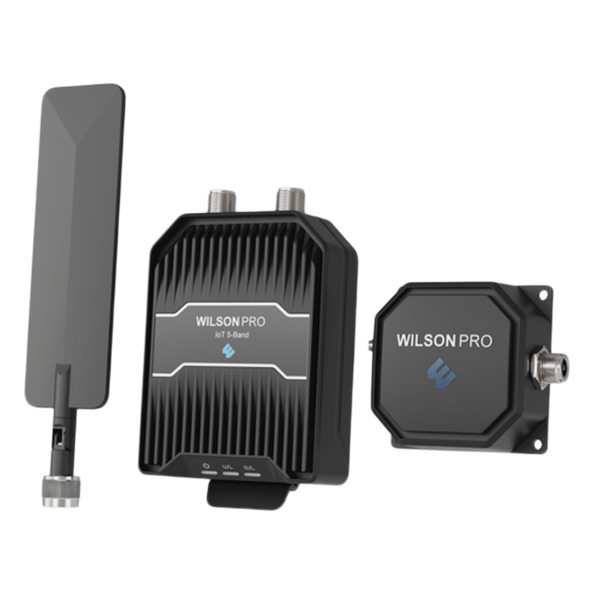 Amplificador de Señal Celular IoT / Ganancia 15 dB / Potencia 24 dBm / Bandas 12/13/5/4/25/2 / 700-2100 MHz / Bypass RF Pasivo — WILSONPRO / WEBOOST · SKU 460079