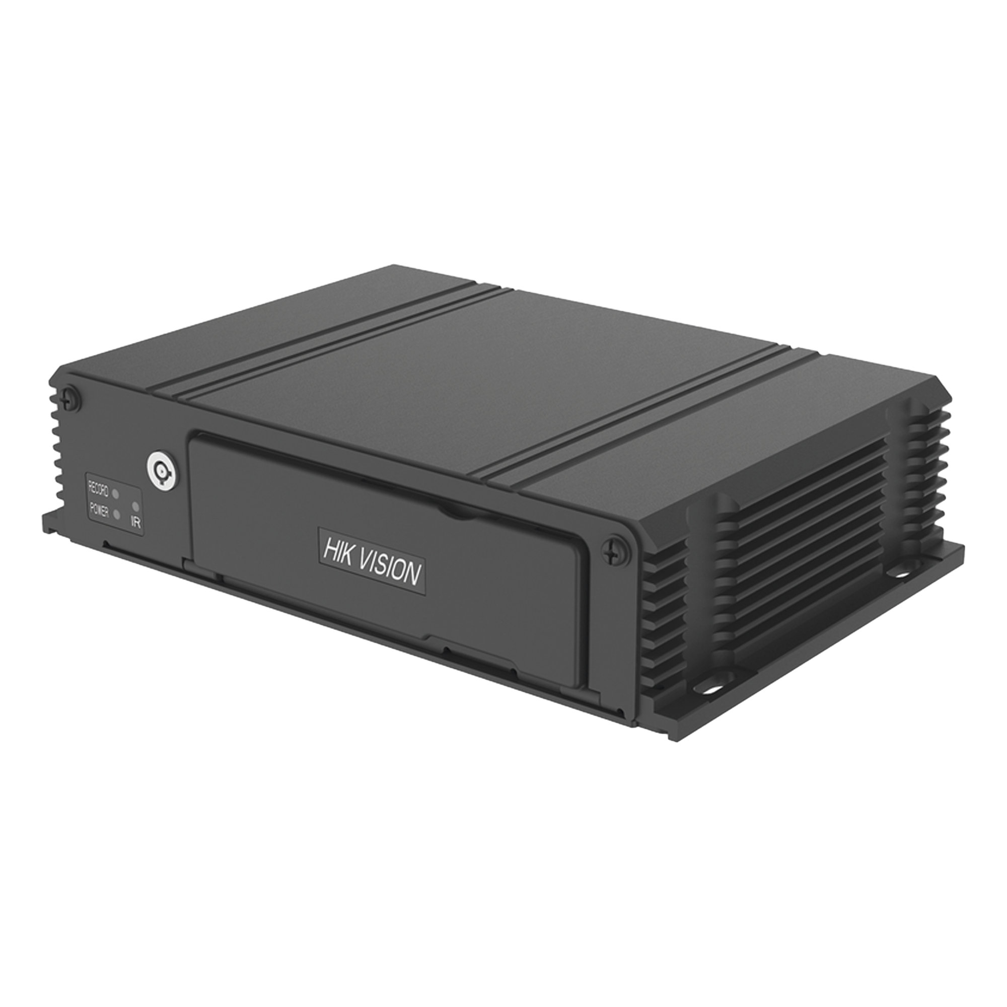 DVR Móvil / 4 Canales TURBOHD / 2 Megapixel (1080p) / IA Integrada ADAS+DSM+BSD / 4G + Wi-Fi Dual-Band + GPS / Dual SD 512 GB / Alimentación 9-32 VCC — HIKVISION · SKU AE-MD5043-SD/I/GLF/WI58