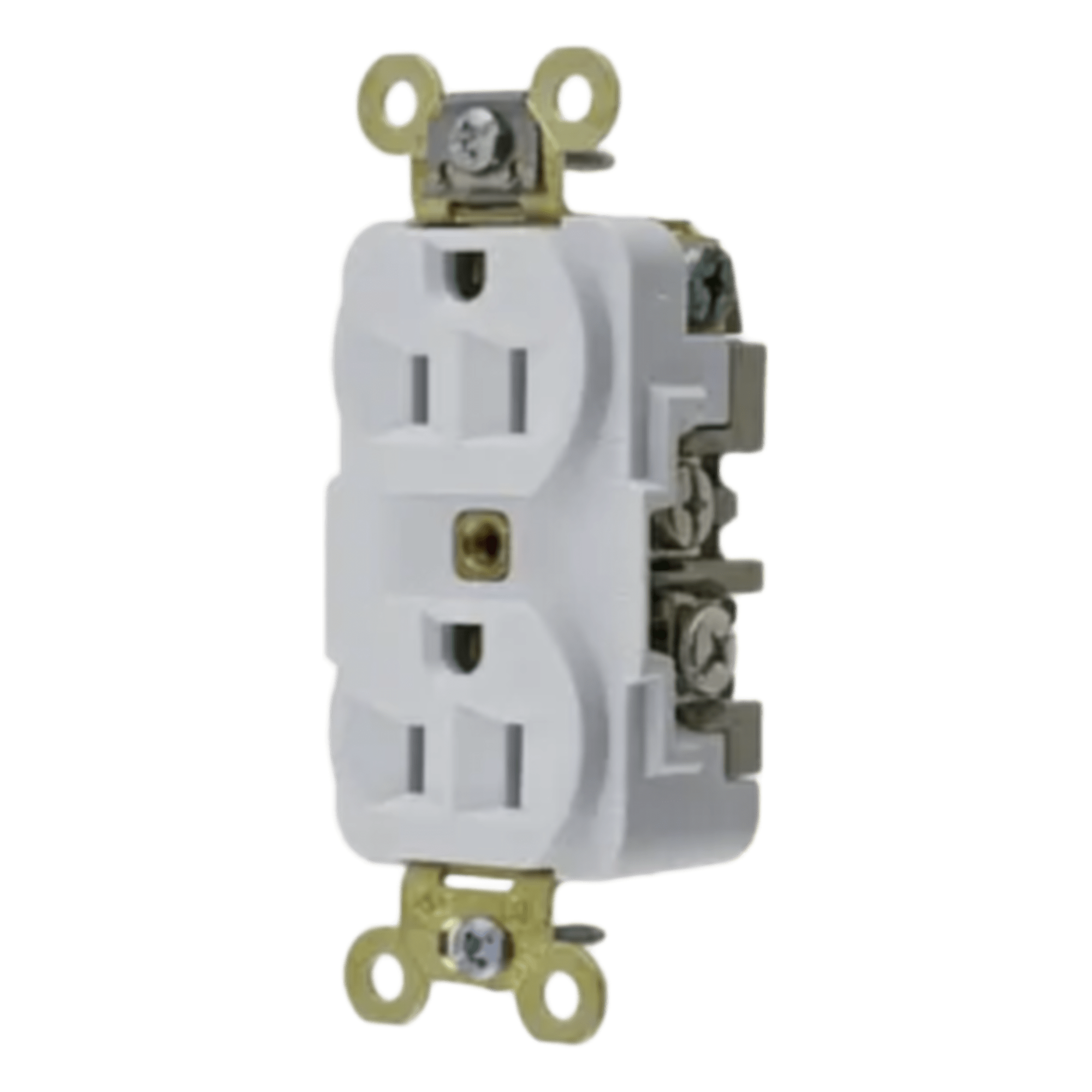 Contacto Dúplex Industrial / 15 A / 125 V / 2 Polos 3 Hilos / NEMA 5-15R / Servicio Extra Pesado — HUBBELL · SKU HUB-HBL-5262W