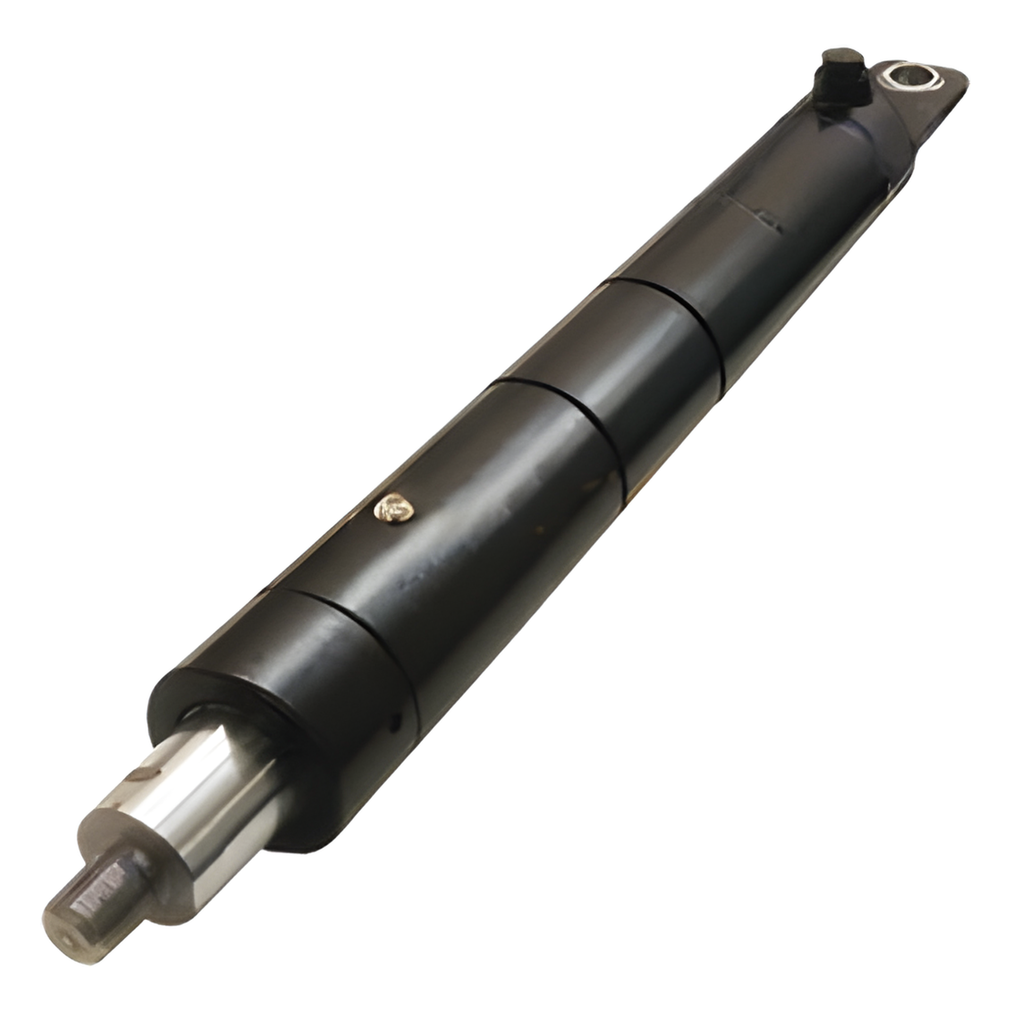 Pistón Hidráulico para Barrera Vehicular / Cilindro Articulado 20 mm / Presión 50 bar / Capacidad 1 Litro / Aleación de Aluminio Anodizado — FAAC · SKU 63003417