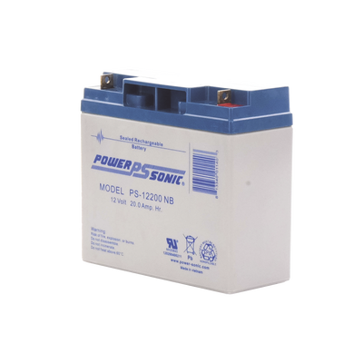 Batería 12V, 20AH, Para Respaldo, Tecnologías AGM/VRLA, 5 Años Vida Útil, Terminales NB2, Reconocida UL  