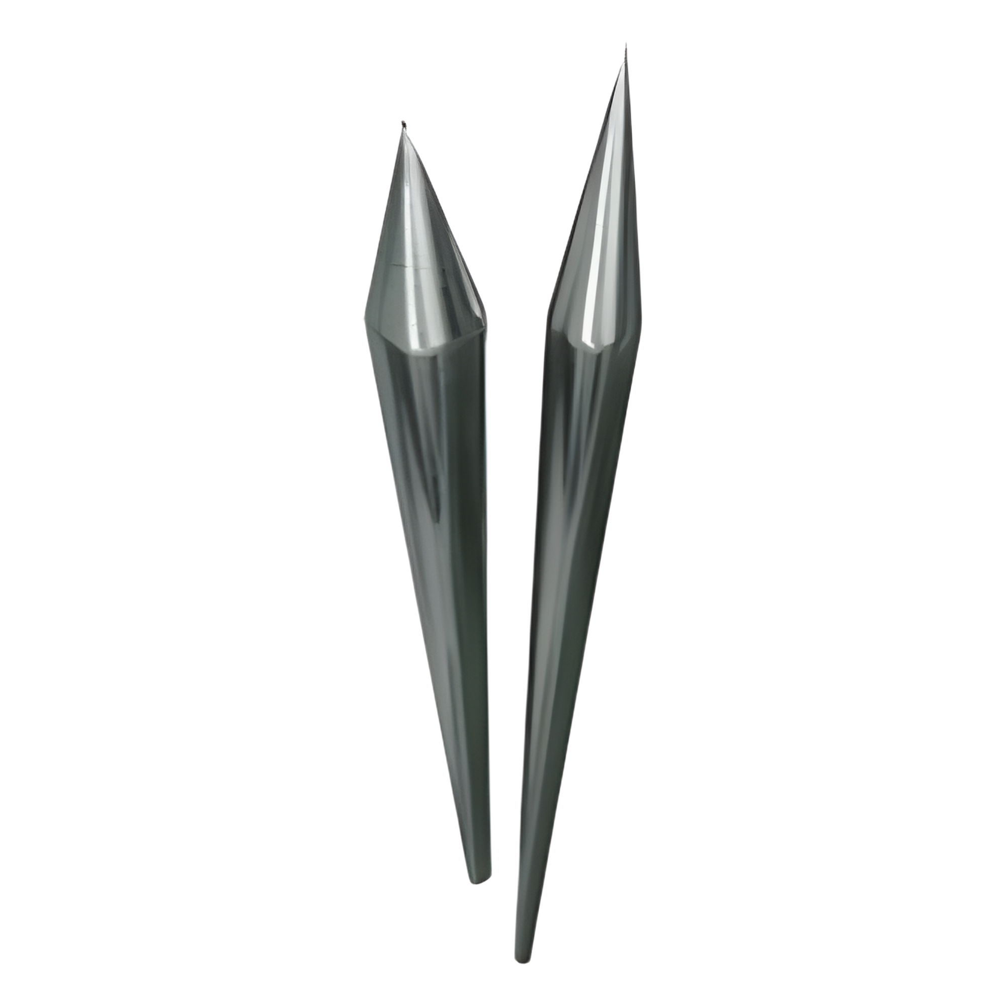 Punta Pararrayos / 30 cm / 0.98 ft / Cobre Cromado / 5/8" / Jaula Faraday — TOTAL GROUND · SKU TG-TJF-30