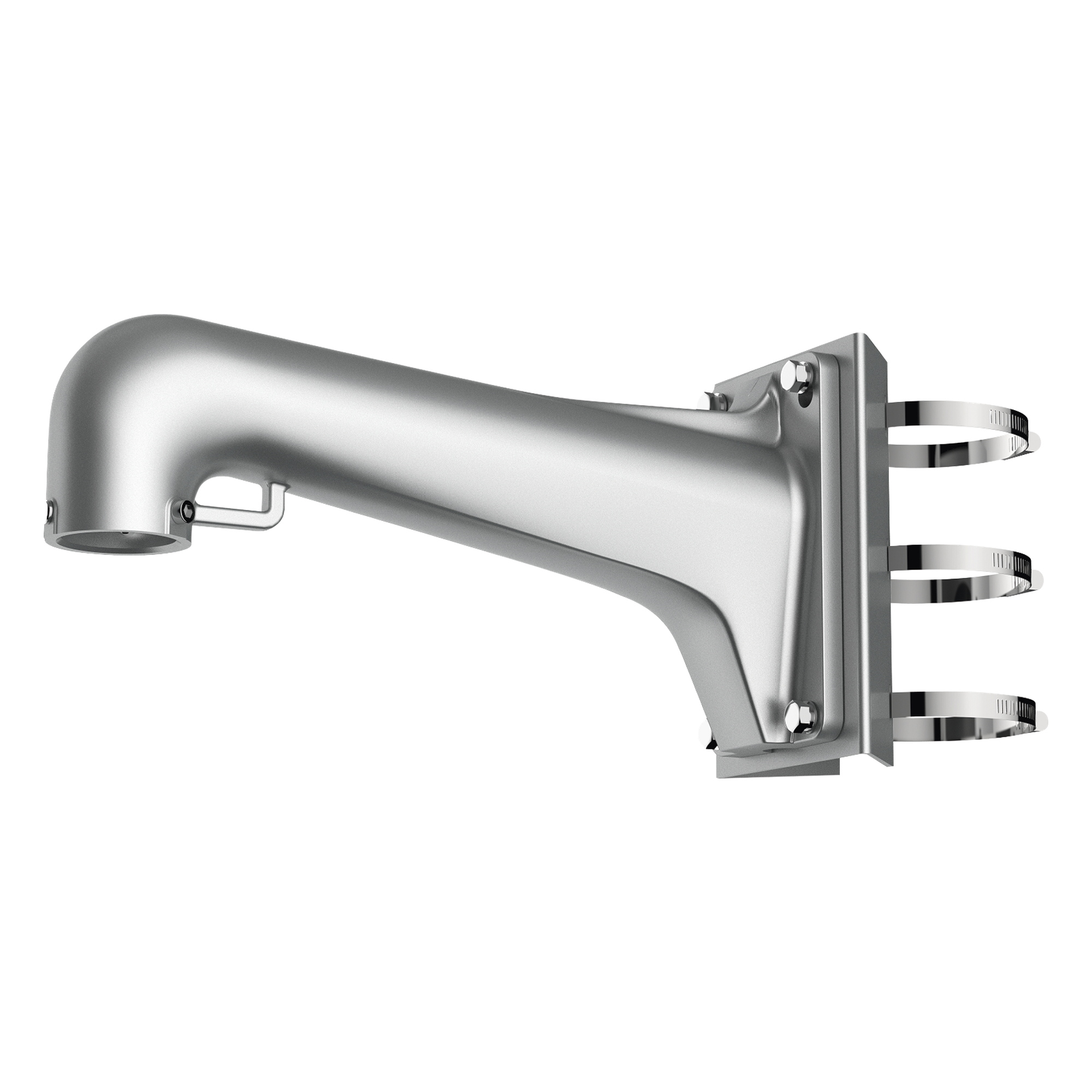 Montaje Vertical para Poste / Ajustable 67-127 mm / Capacidad 20 kg / Exterior / 16.17' x 7.64' x 4.96' — HIKVISION · SKU DS-1603ZJ-POLE-P