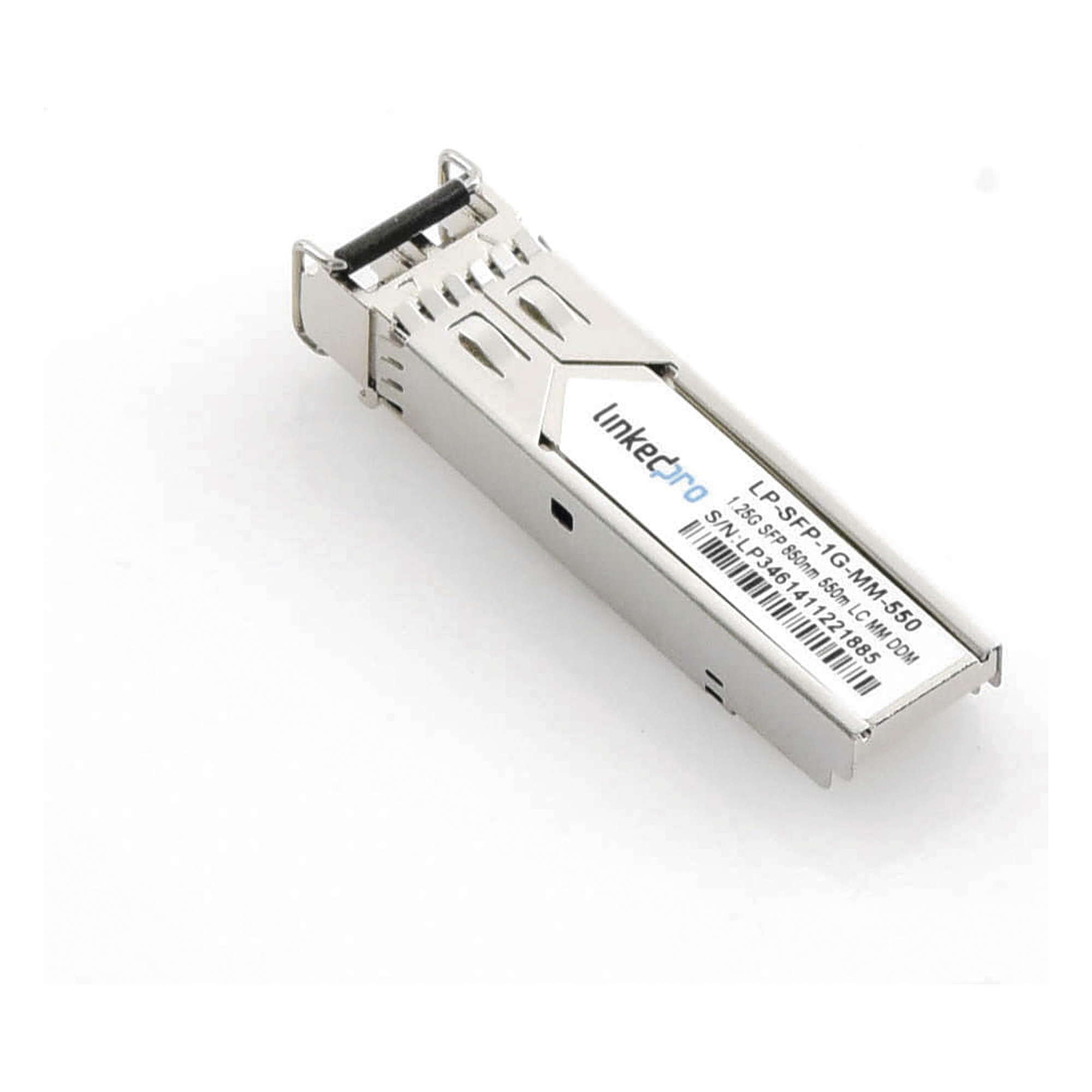 Transceptor SFP / 1.25 Gbps / Multimodo 850 nm / 1000BASE-SX / LC/UPC Dúplex / 550 m (1804.5 ft) / DDM / Hot-Pluggable