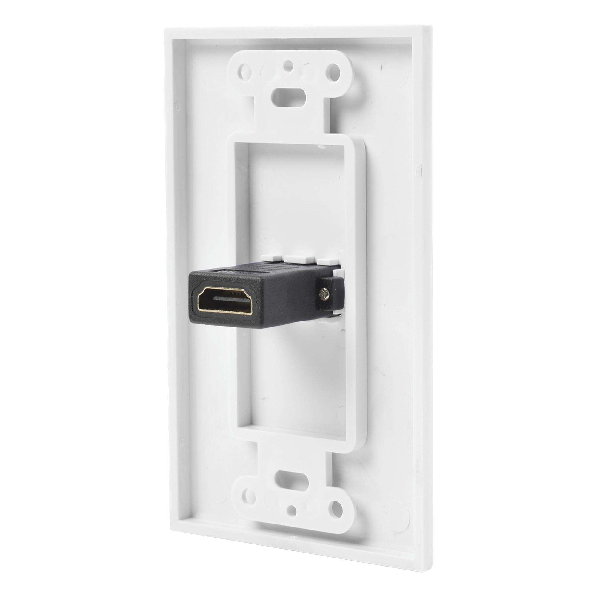 Placa de Pared / 1 Puerto HDMI Hembra-Hembra / Montaje Vertical / 70 x 115 mm / 2.75' x 4.52'