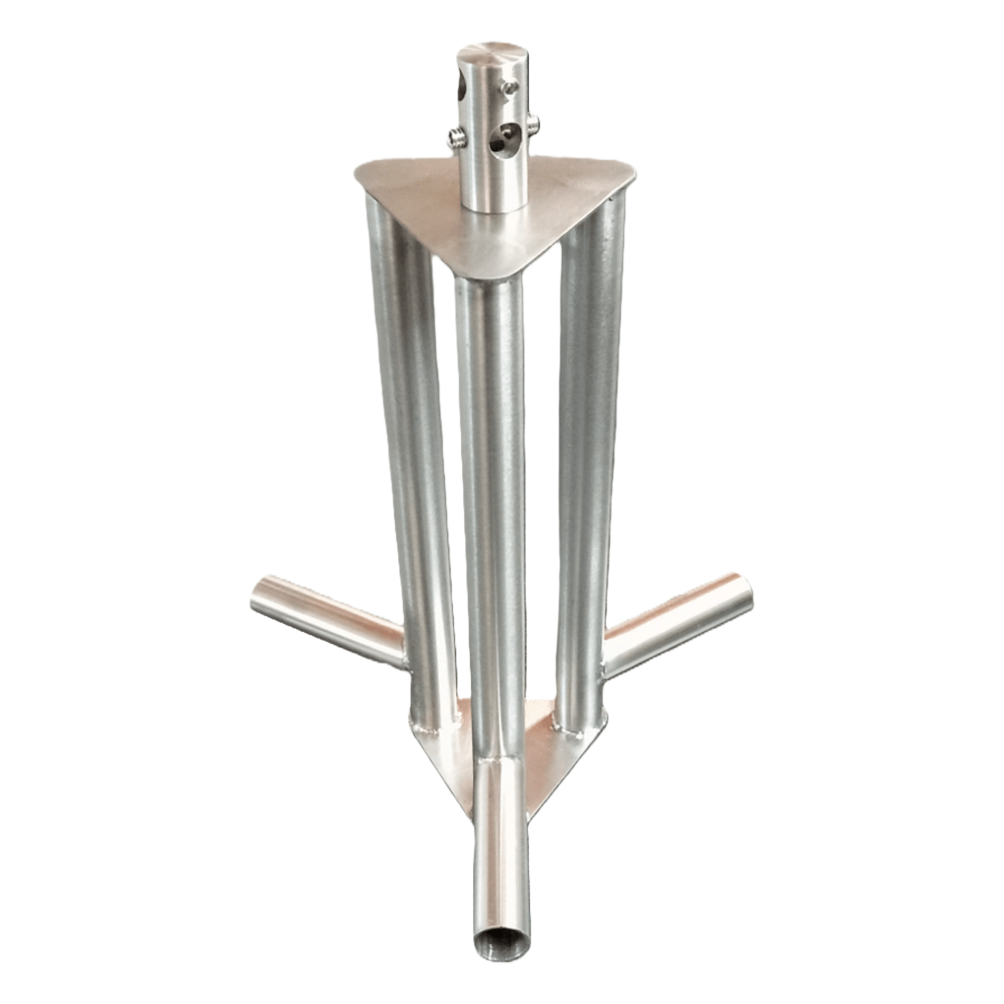 Electrodo de Acero Inoxidable / Diseño Delta / 18 A / Cilindro Equipotencial Autoconectable / Terrenos Corrosivos / 22 cm x 56.7 cm — LINKEDPRO BY EPCOM · SKU LP-EINX