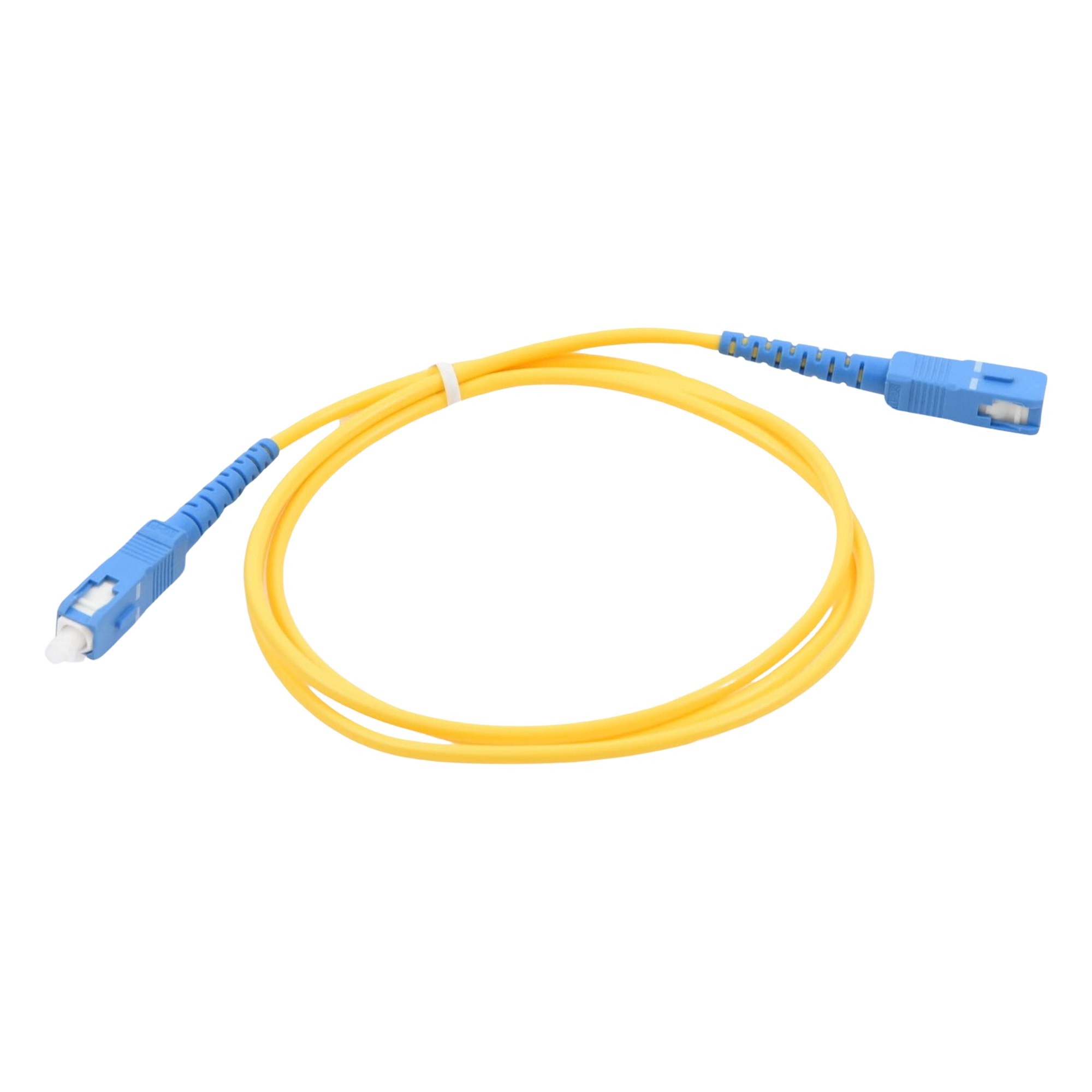 Jumper de Fibra Óptica / SC/SC Simplex / Monomodo 9/125 / 1 Metro (3.28 Pies) / ITU-T G.652.D / 1310-1550 nm
