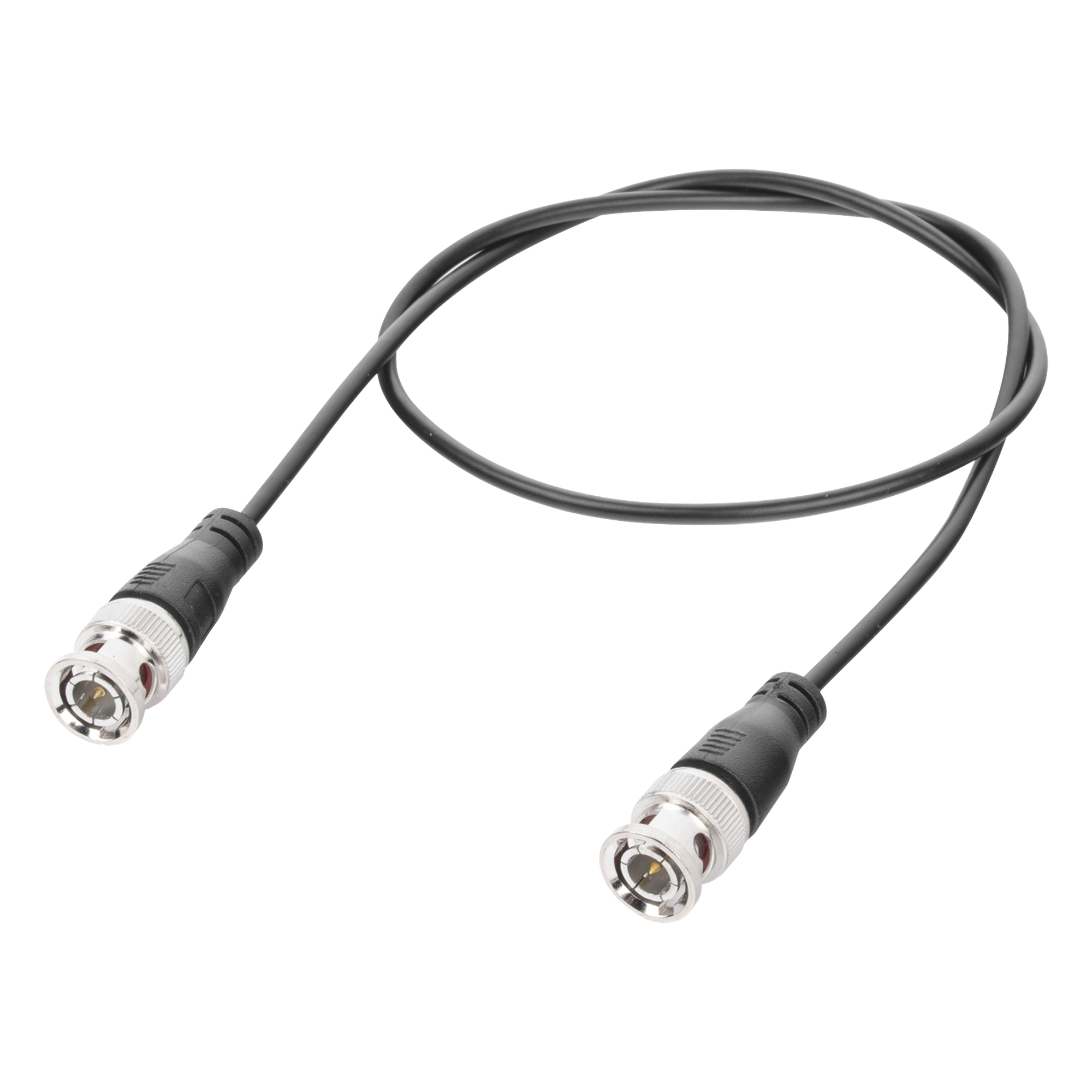 Cable Coaxial Armado BNC / 2.2 m (7.22 ft) / RG142 / 50 Ω / 450 MHz / Optimizado 4K / Interior